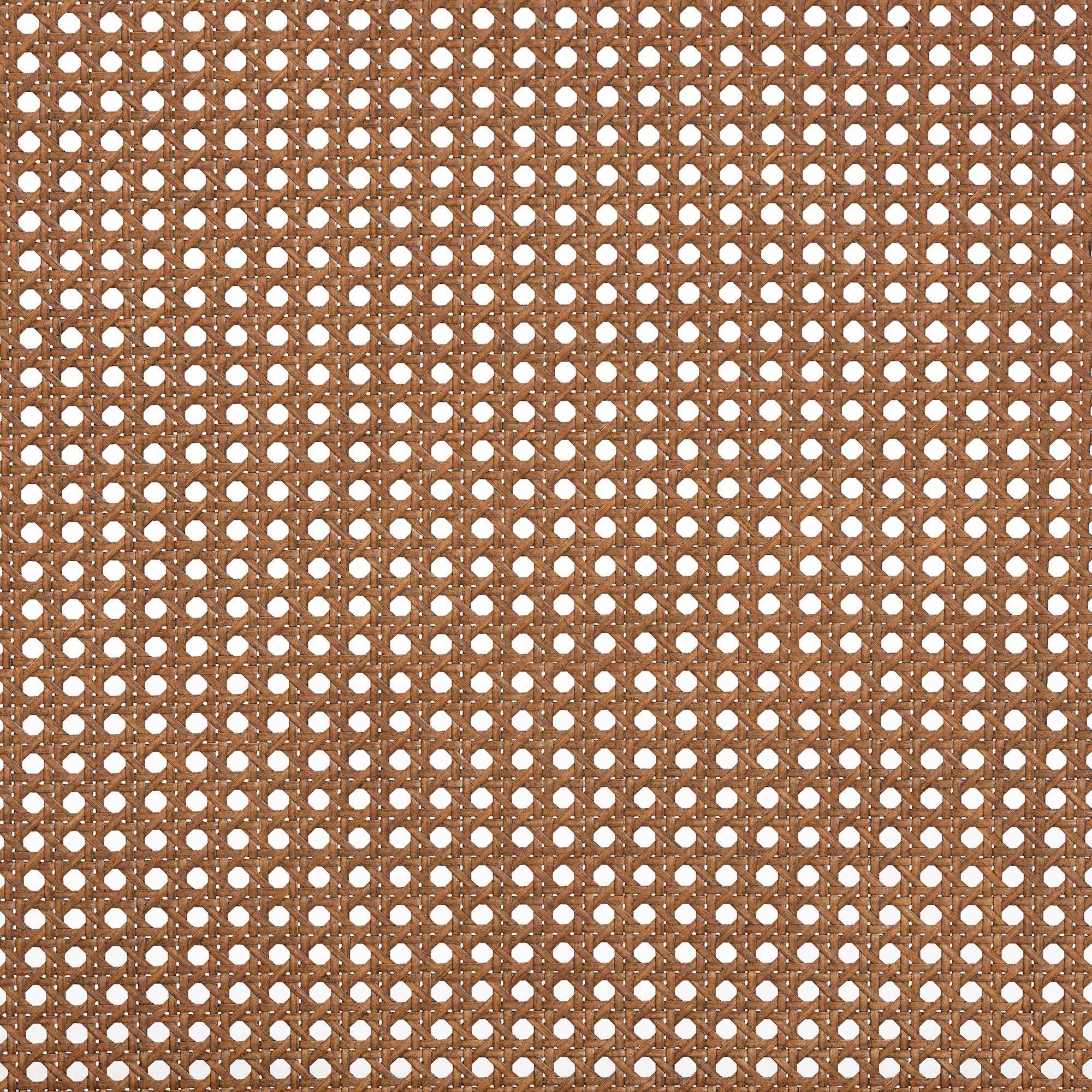 Camila Classic and Traditional Ash Finished Wood Headboard with Rattan