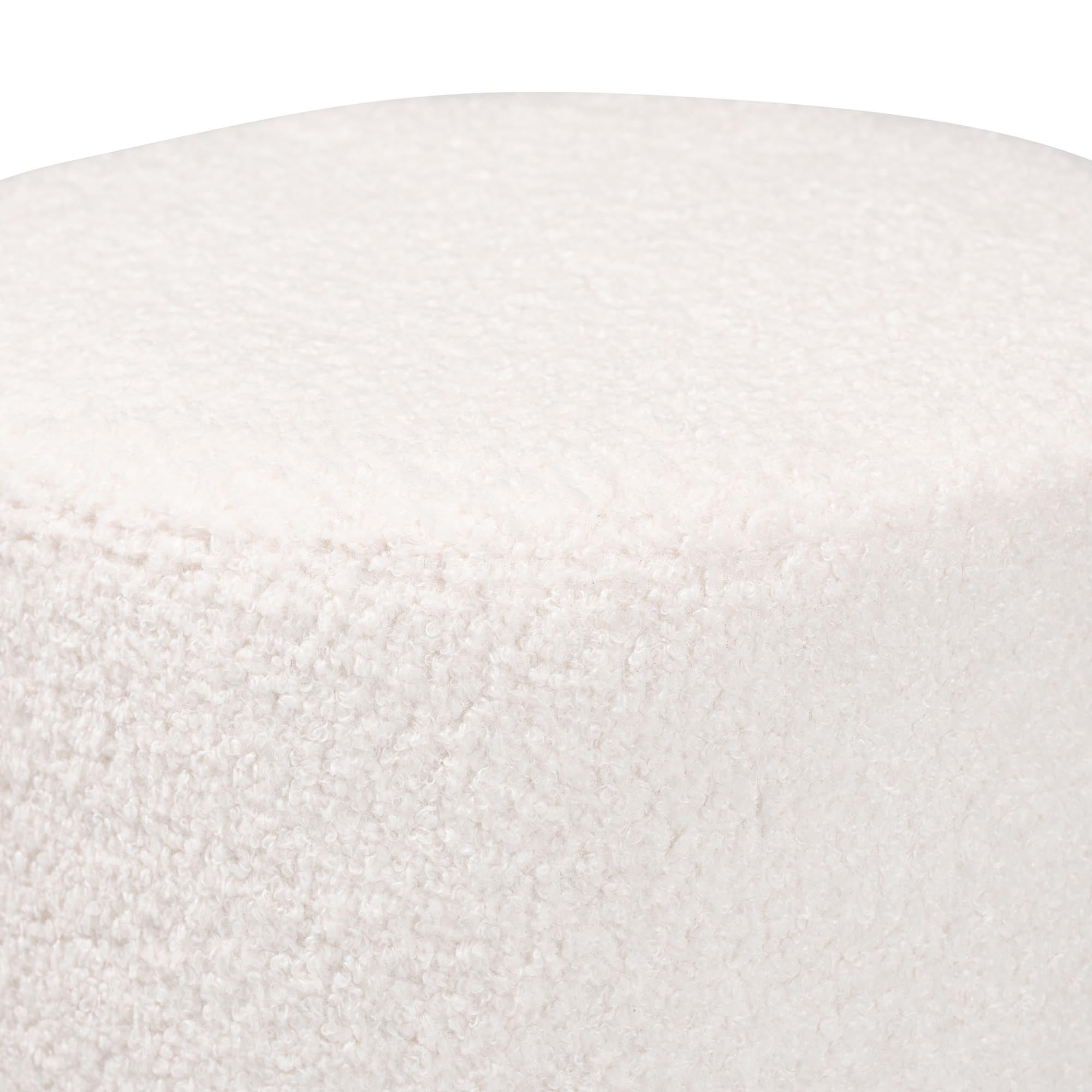 Tori Modern and Contemporary Boucle Upholstered Ottoman