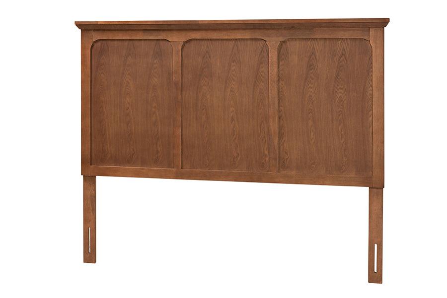 Alarice Classic and Traditional Ash Finished Wood Headboard