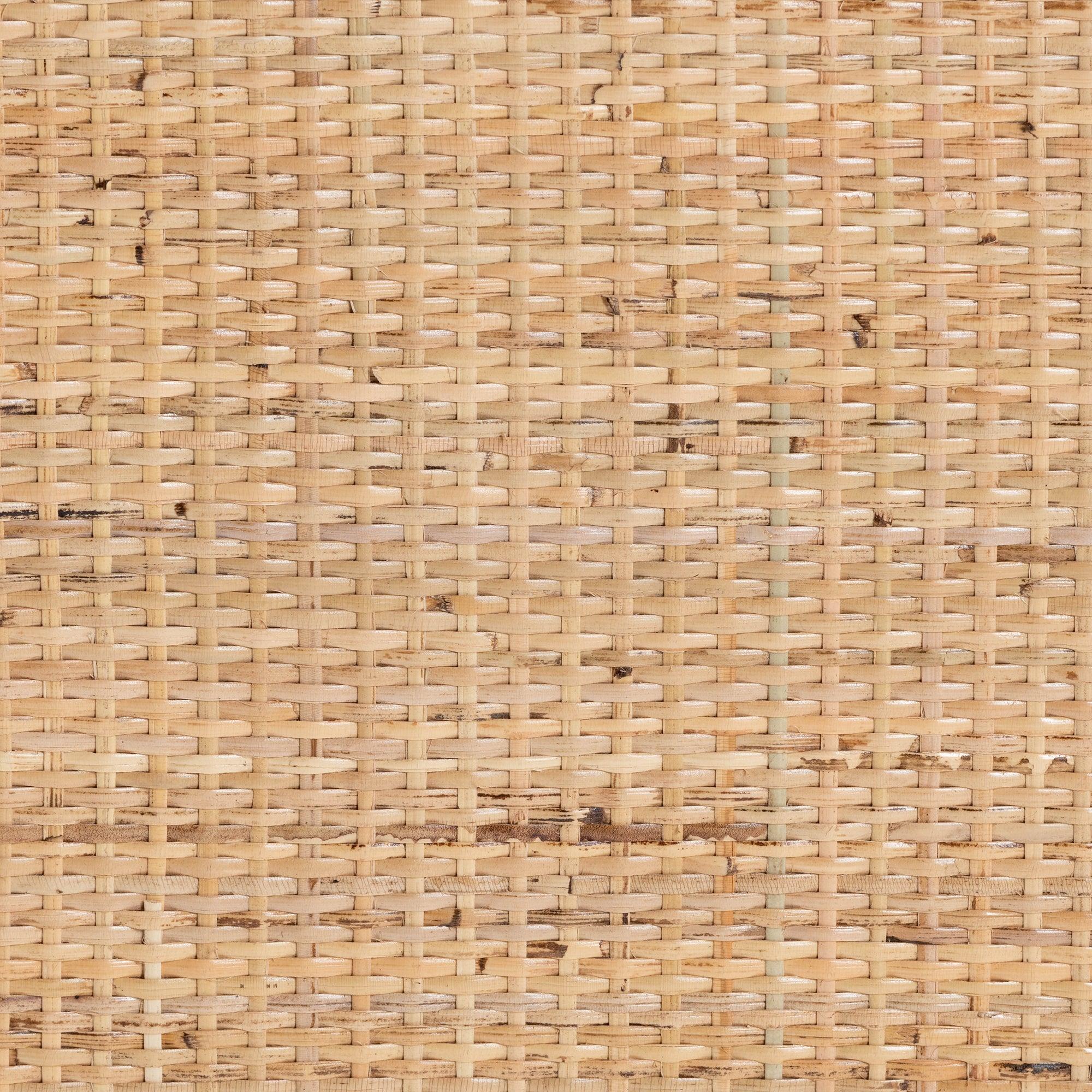 bali & pari Acelin Modern Bohemian Rattan Nightstand