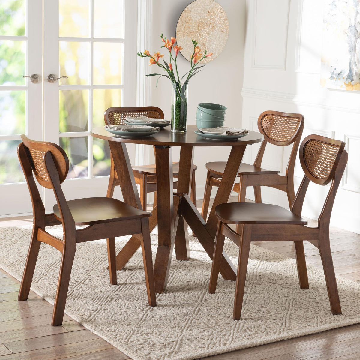 Crystal 5-Piece Dining Set