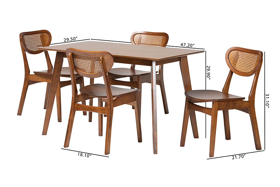Kristy 5-Piece Dining Set