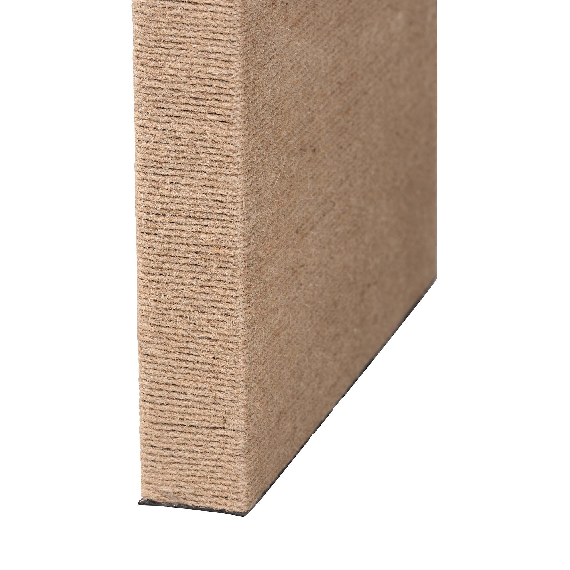 bali & pari Colandra Modern Bohemian Jute and Wood Console Table
