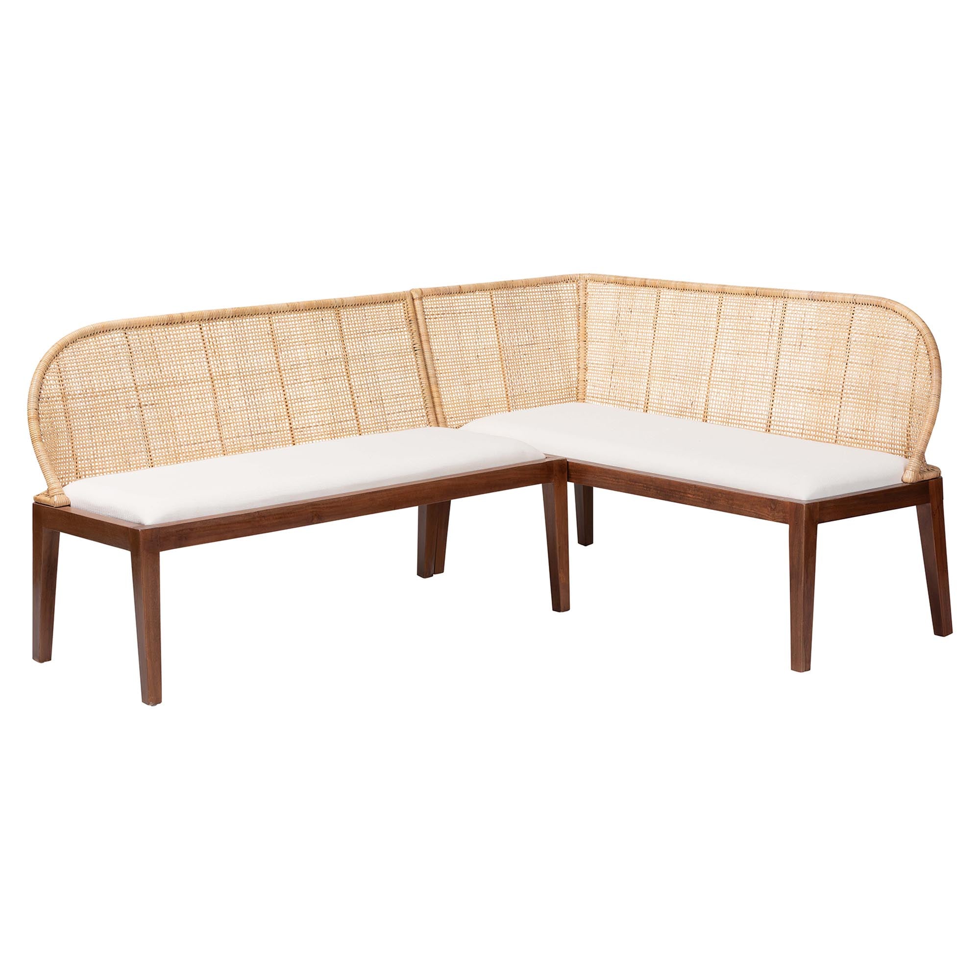Bali & Pari Okinawa 2-Piece Corner Bench Set
