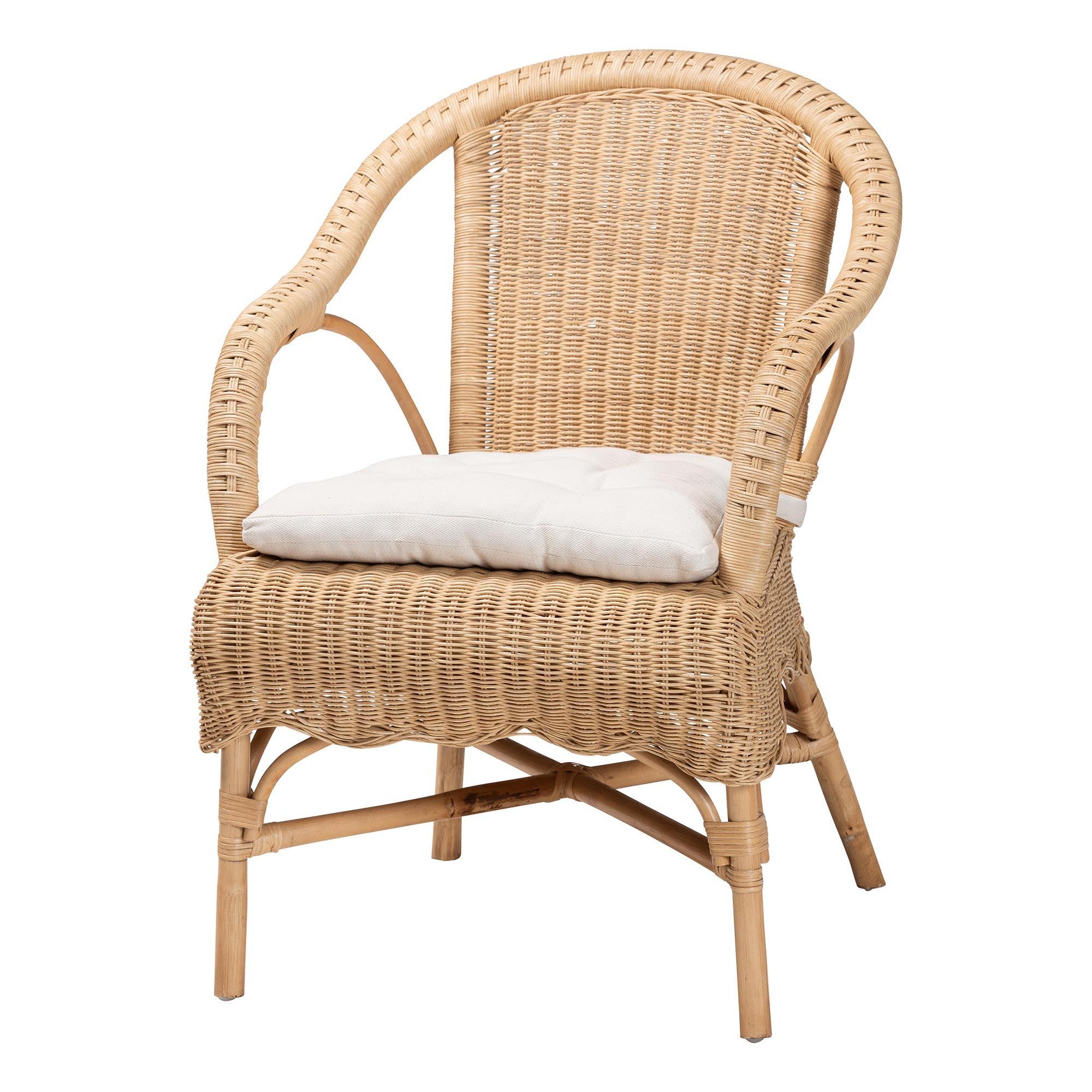 bali & pari Reinu Rattan Dining Chair
