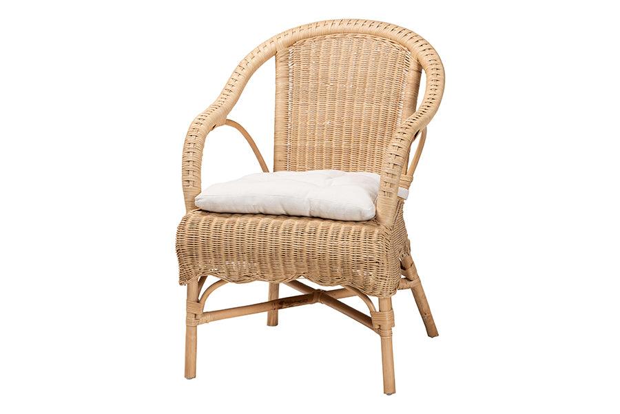 bali & pari Reinu Rattan Dining Chair
