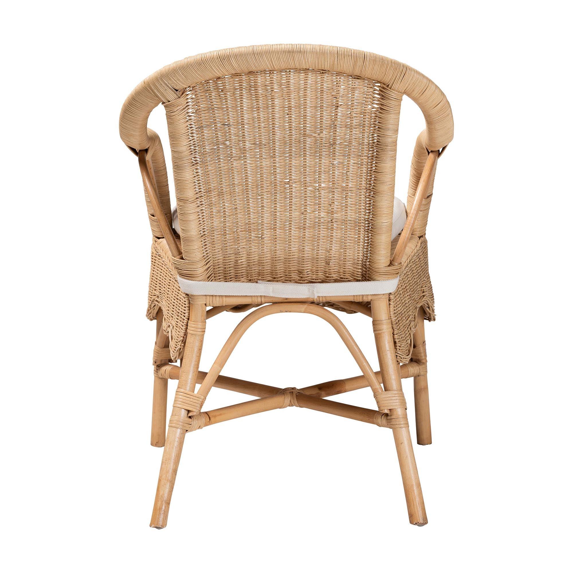 bali & pari Reinu Rattan Dining Chair
