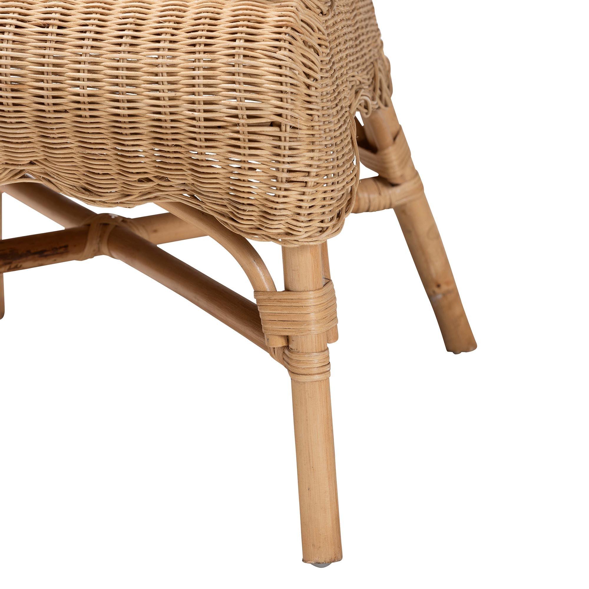bali & pari Reinu Rattan Dining Chair
