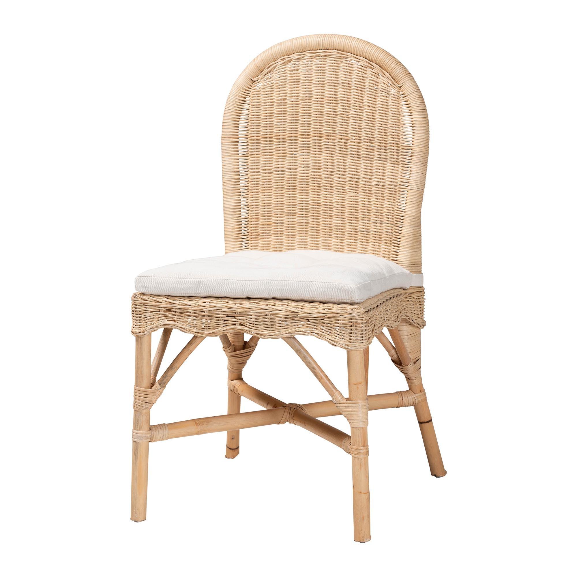 bali & pari Bilu Bohemian Rattan Dining Chair