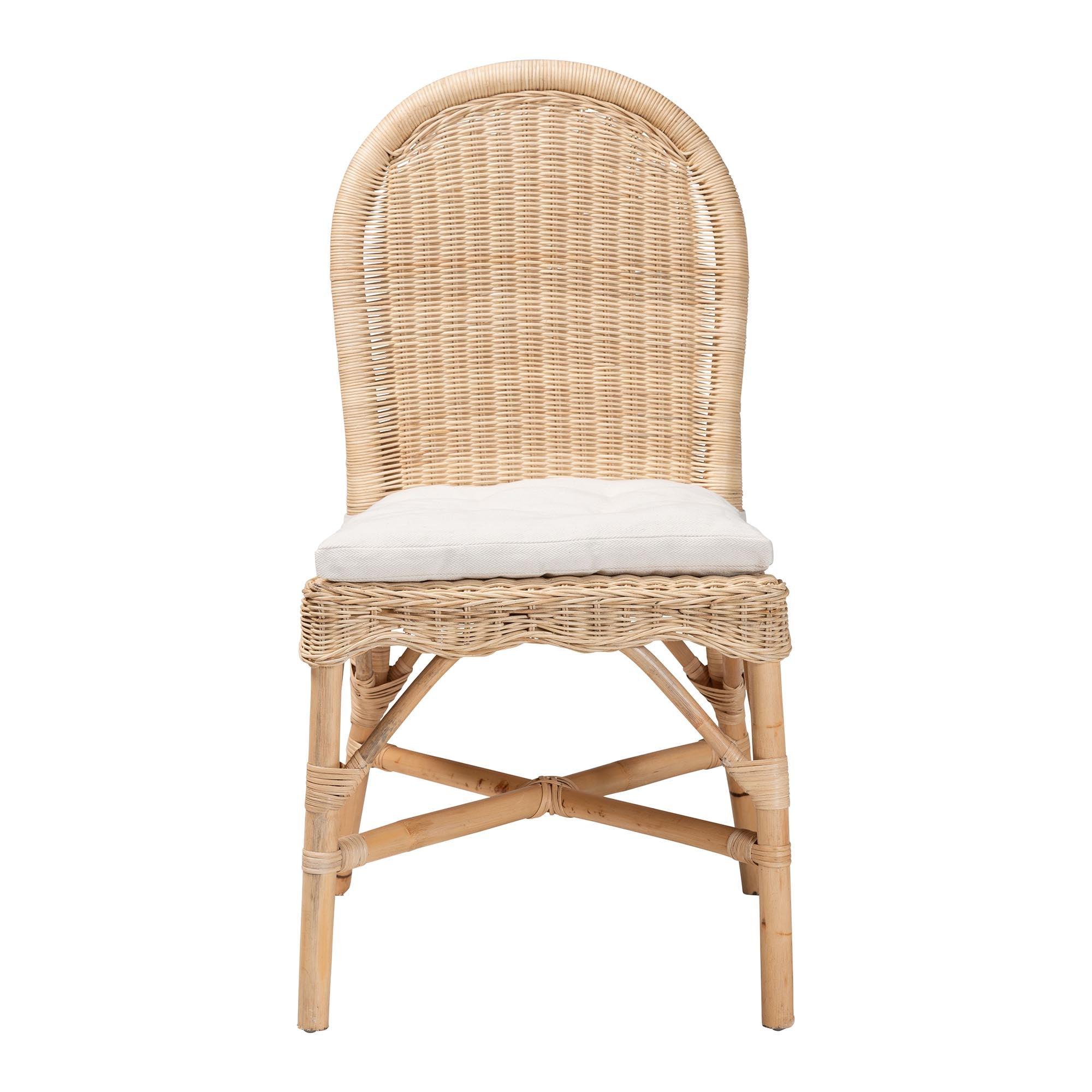 bali & pari Bilu Bohemian Rattan Dining Chair