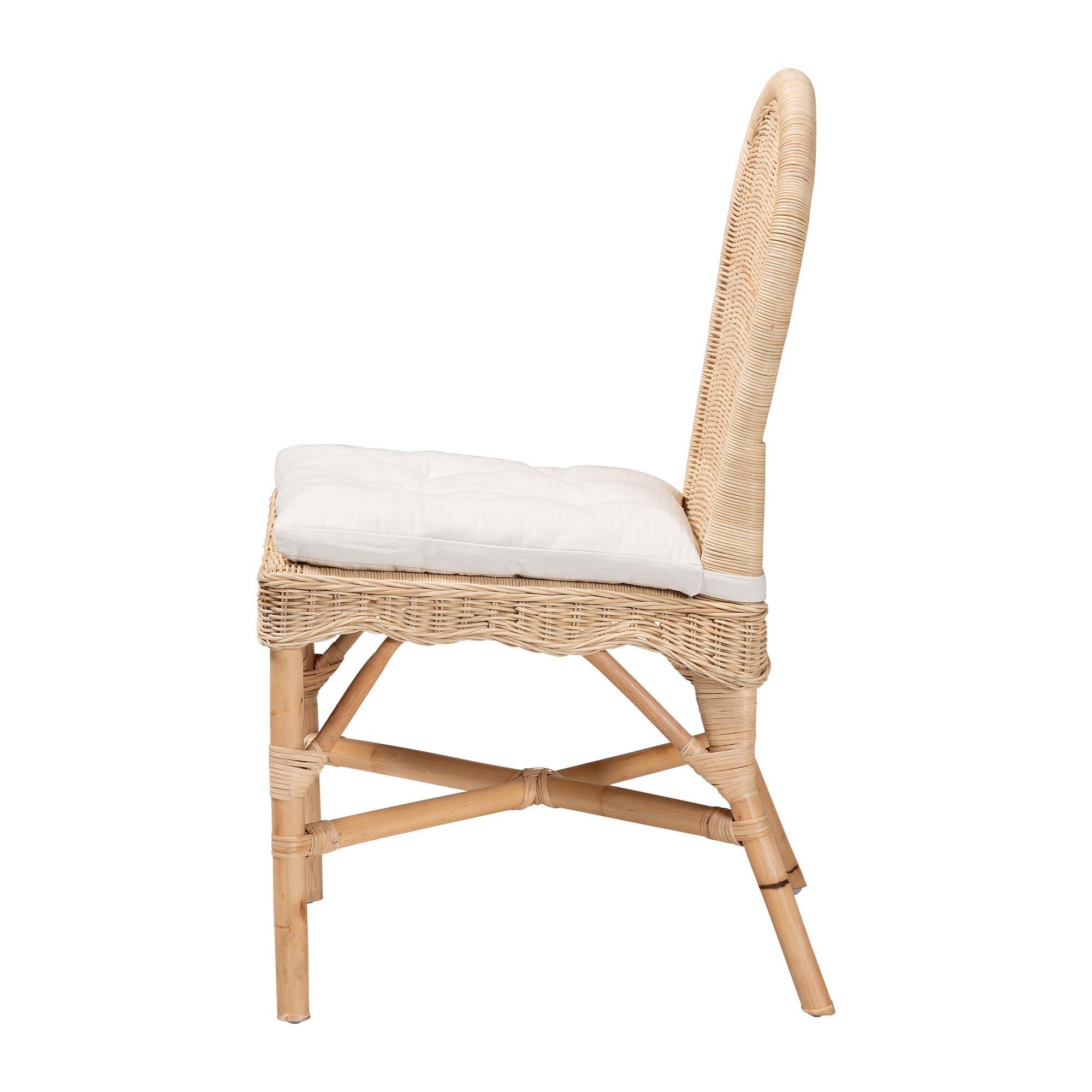 bali & pari Bilu Bohemian Rattan Dining Chair