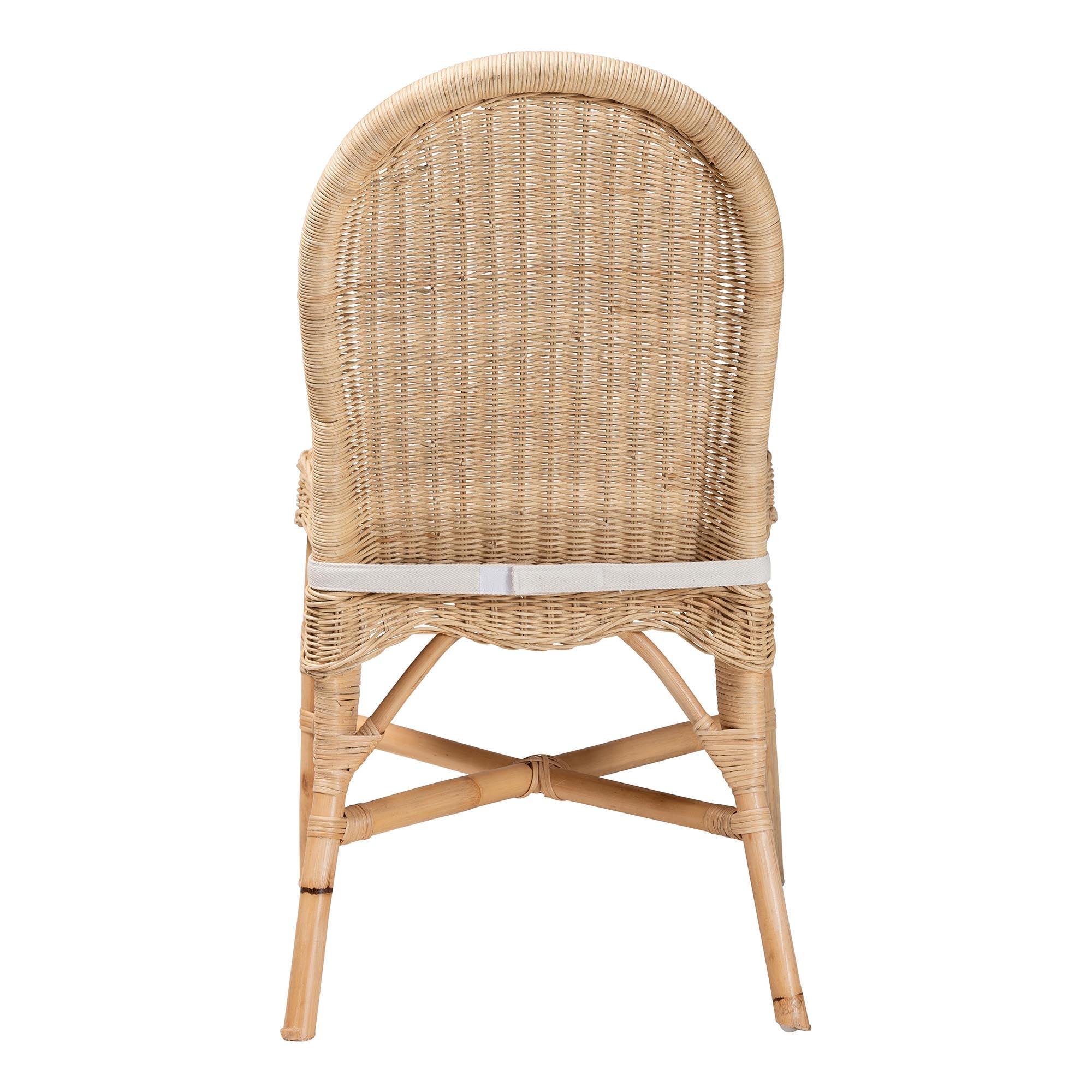 bali & pari Bilu Bohemian Rattan Dining Chair