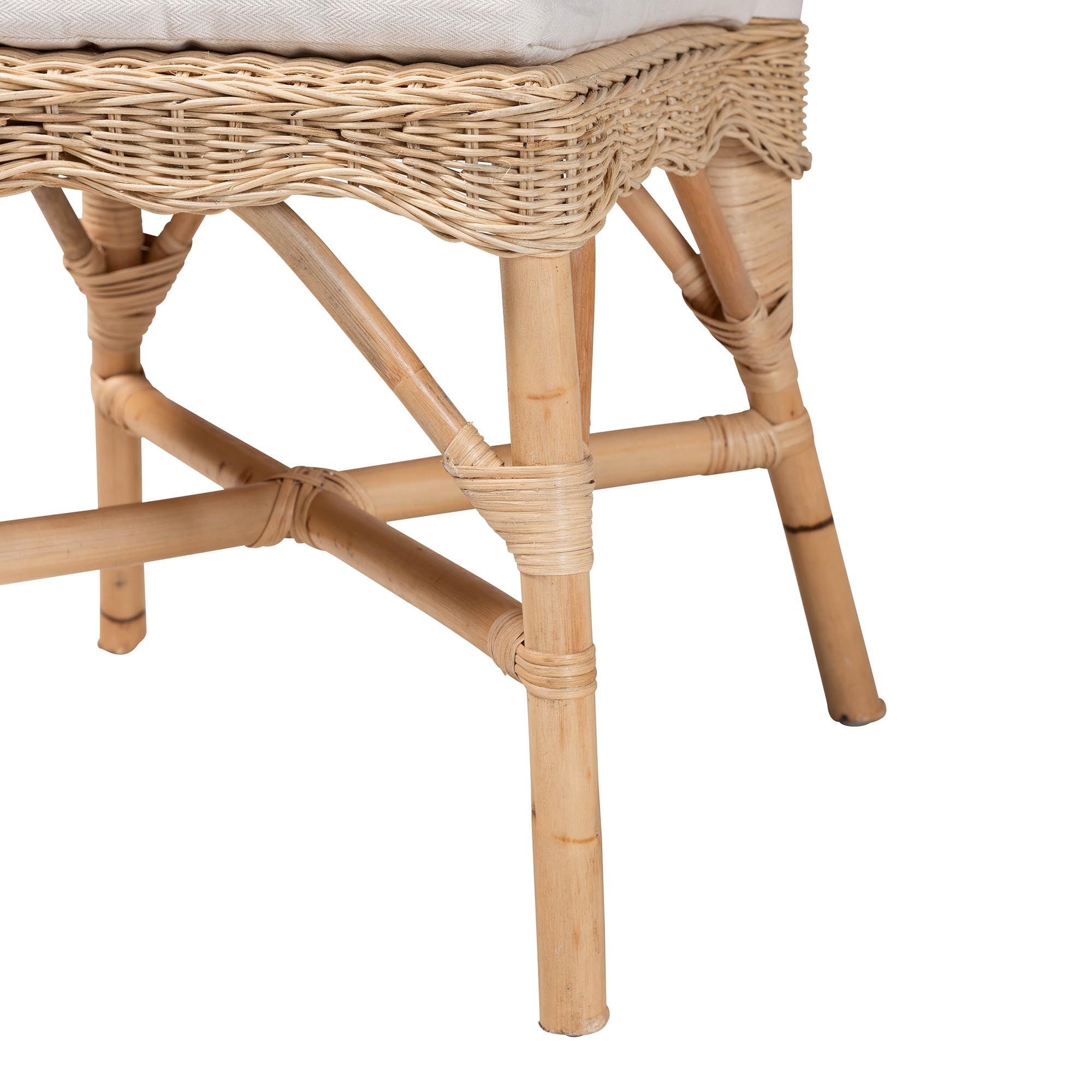 bali & pari Bilu Bohemian Rattan Dining Chair