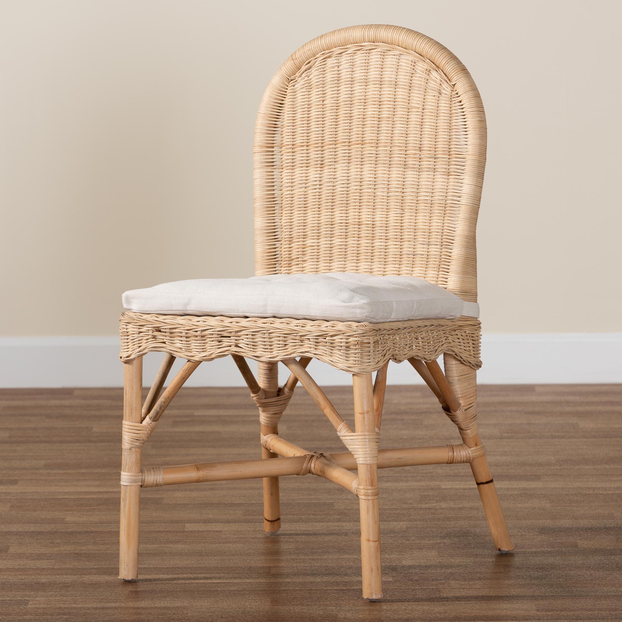 bali & pari Bilu Bohemian Rattan Dining Chair