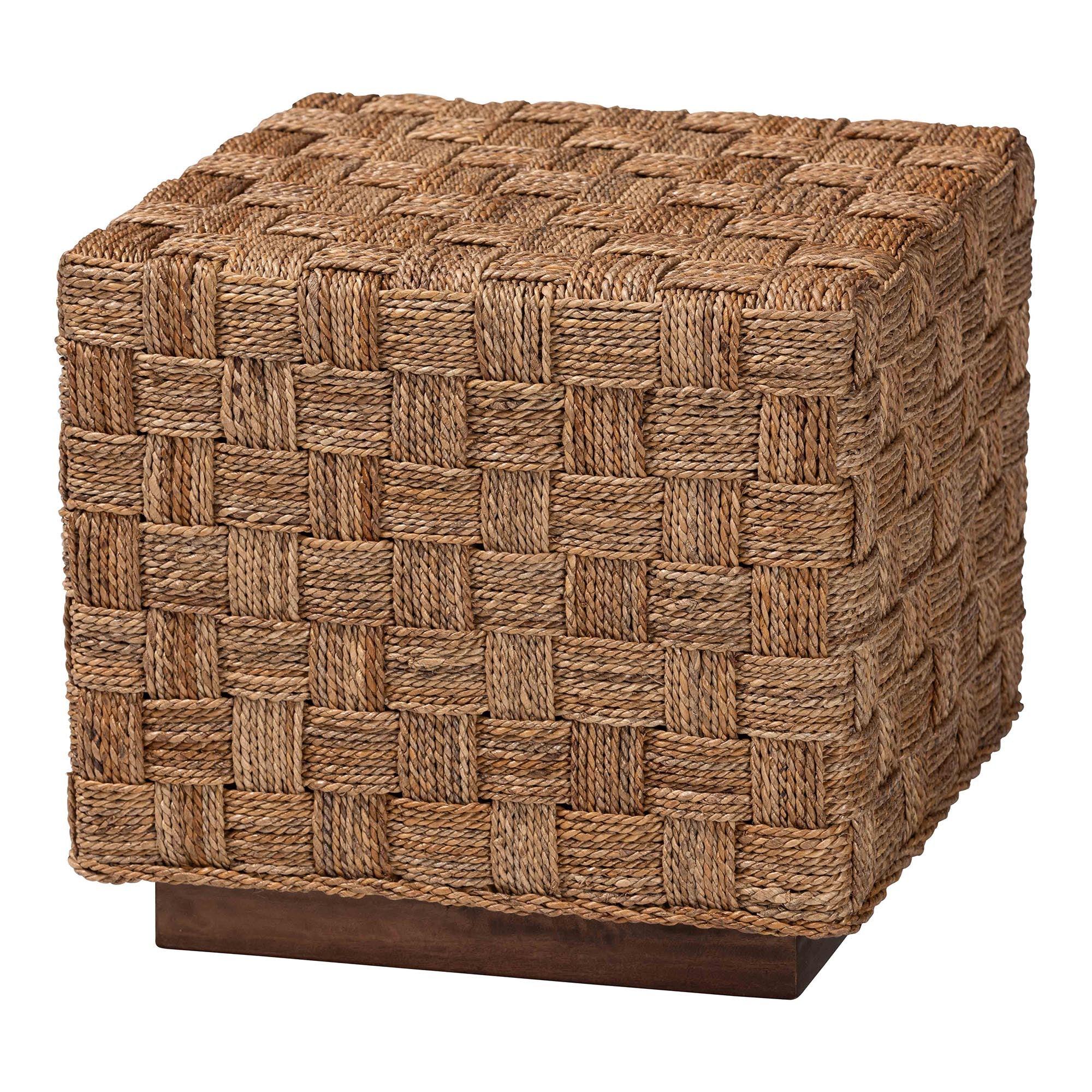 bali & pari Karina Bohemian Seagrass End Table