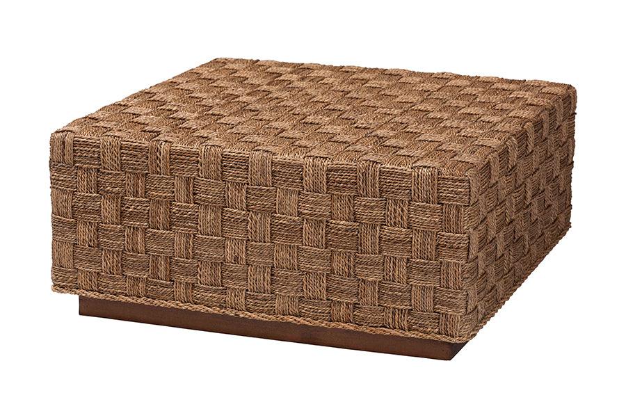 bali & pari Karina Bohemian Seagrass Coffee Table