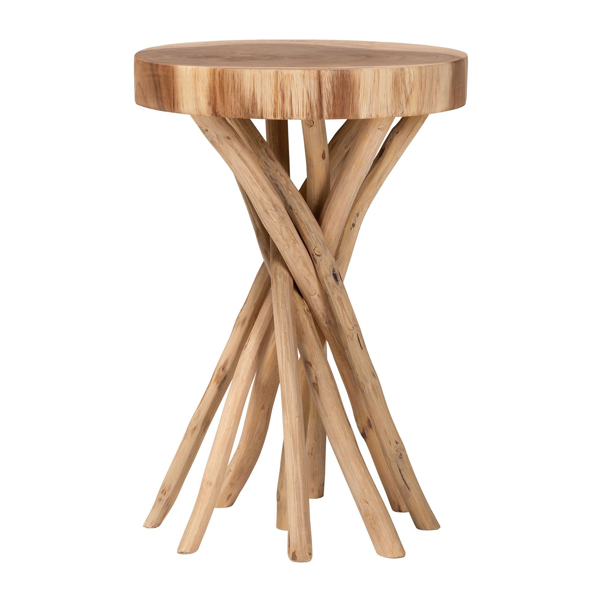 bali & pari Liberte Teak Wood End Table