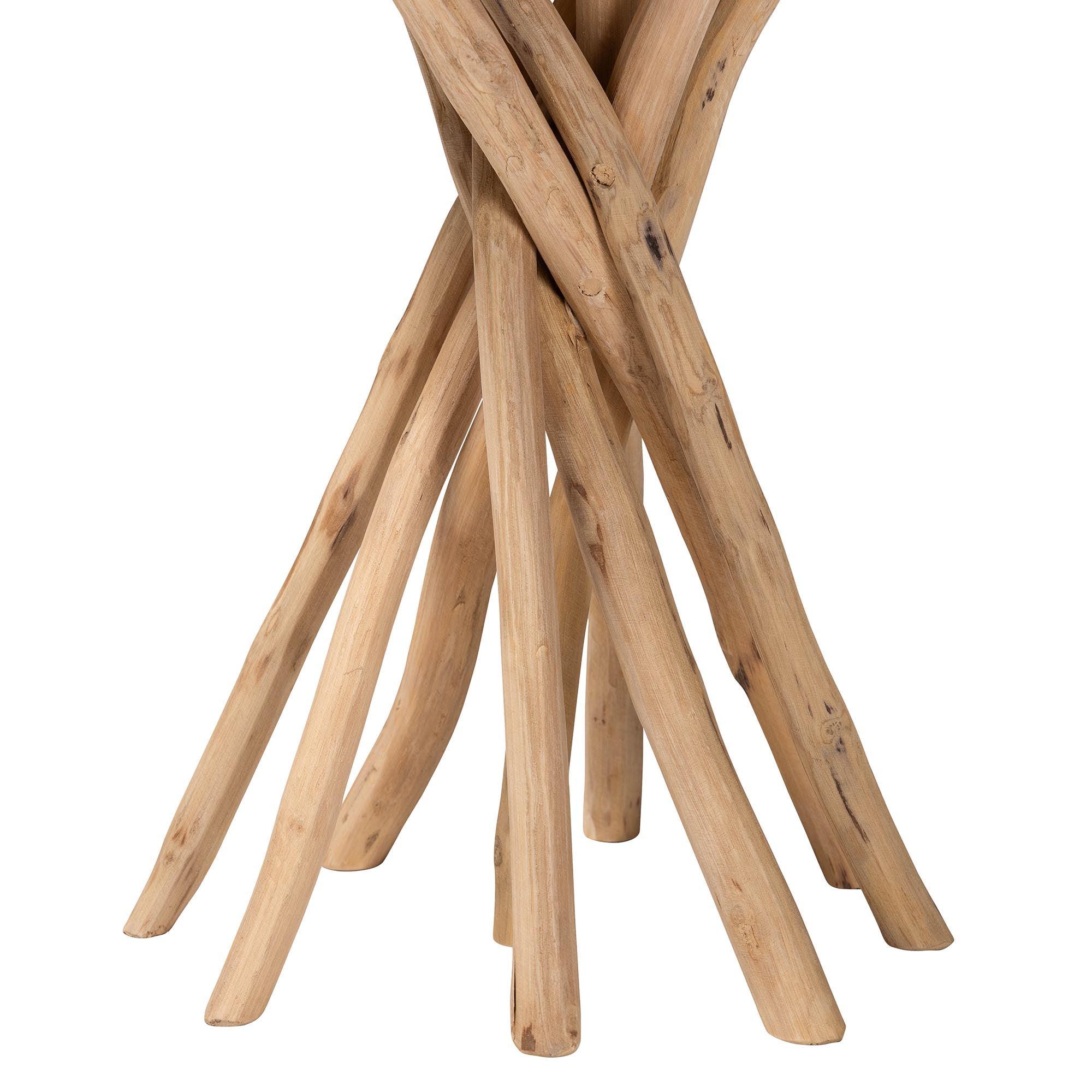 bali & pari Liberte Teak Wood End Table