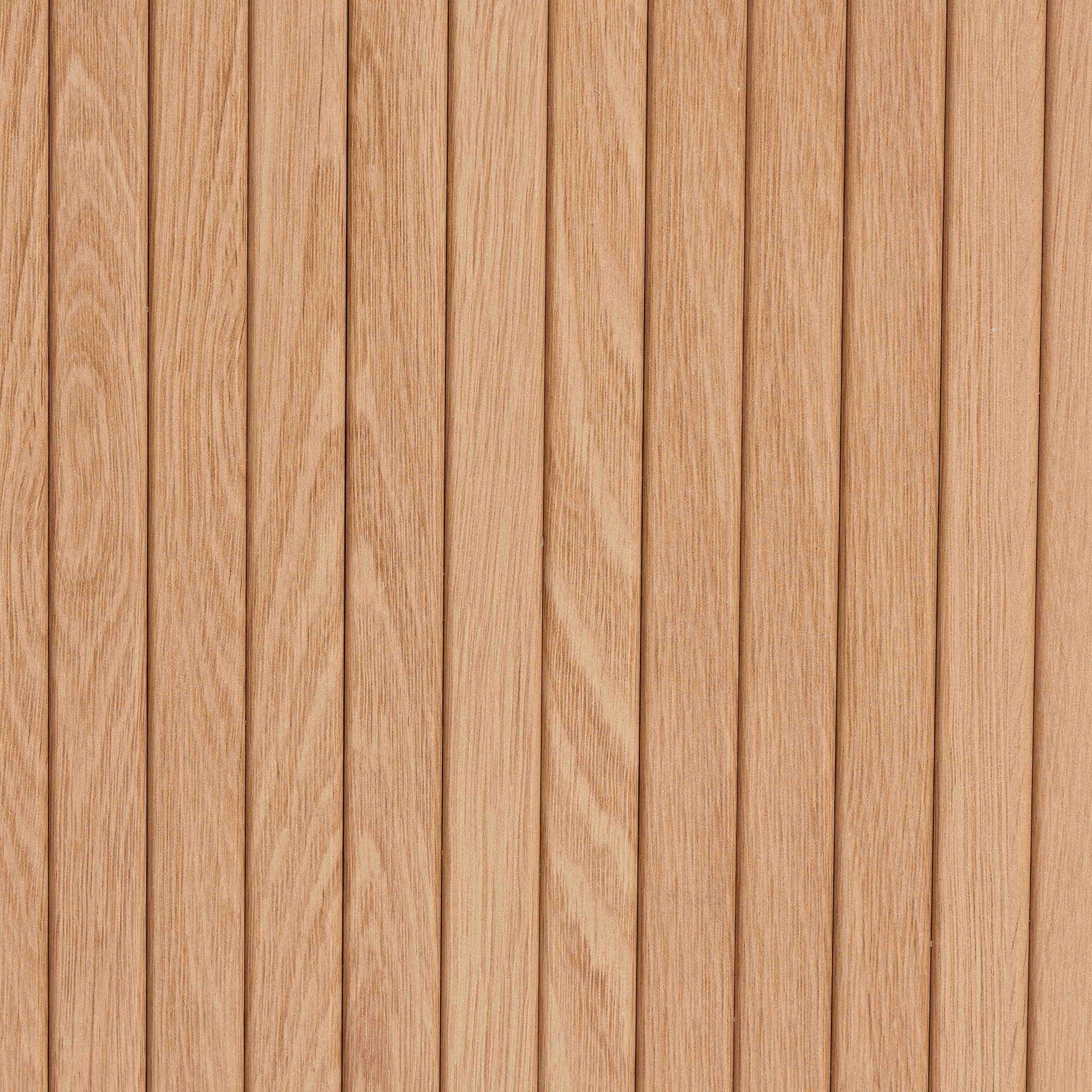 Lucia Fluted Wood Storage Cabinet - Mid-Century Modern Sideboard with Sliding Tambour Doors, 35" Wide