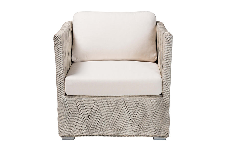 Bali & Pari Melbourne Rattan Lounge Chair