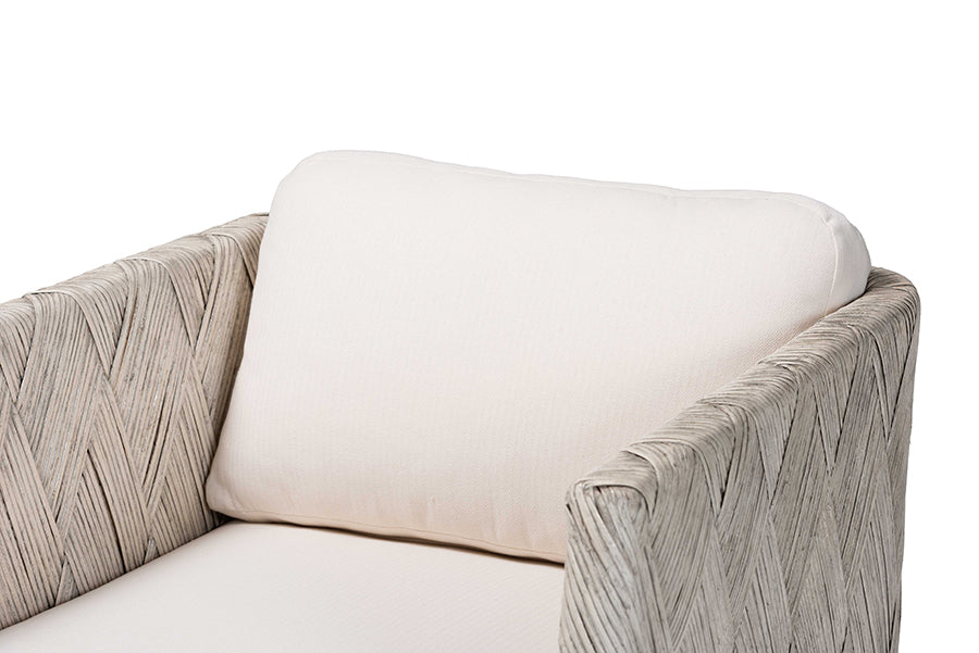 Bali & Pari Melbourne Rattan Lounge Chair