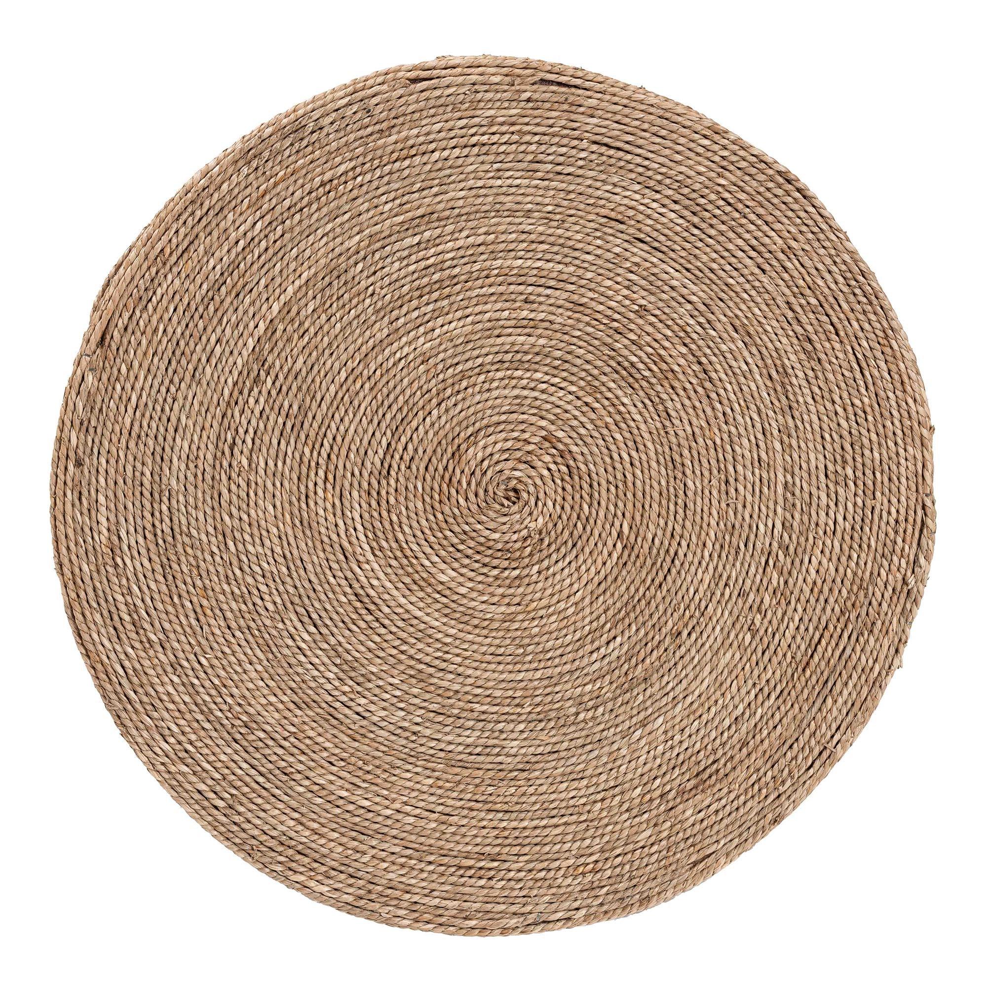 bali & pari Cady Japandi Seagrass Side Table