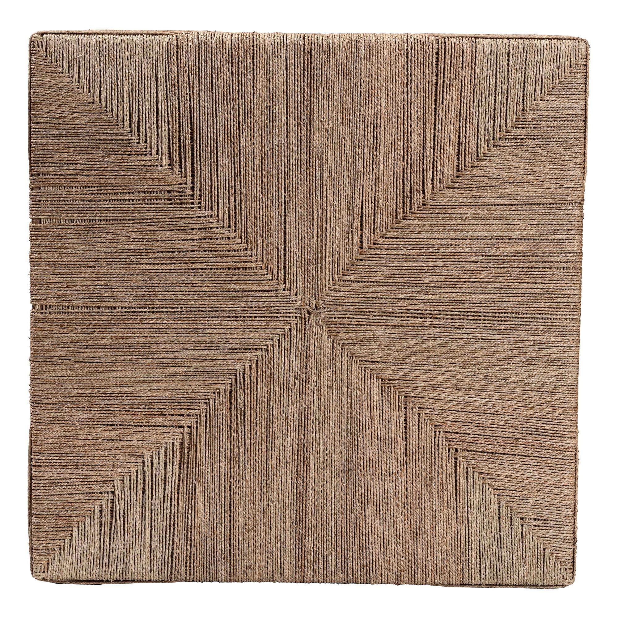 bali & pari Nakita Japandi Seagrass Coffee Table