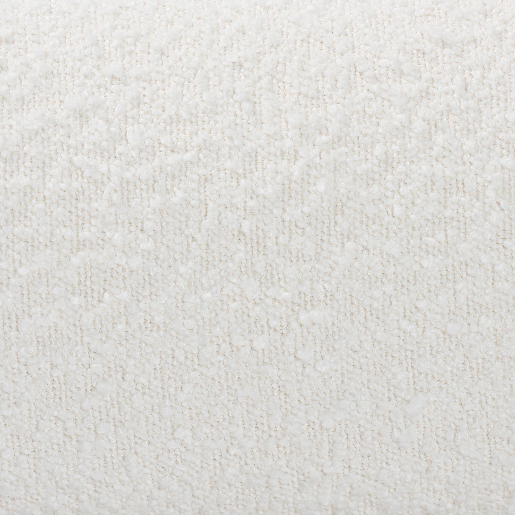 Vinicio Mid-Century Modern Cream Boucle Platform Bed