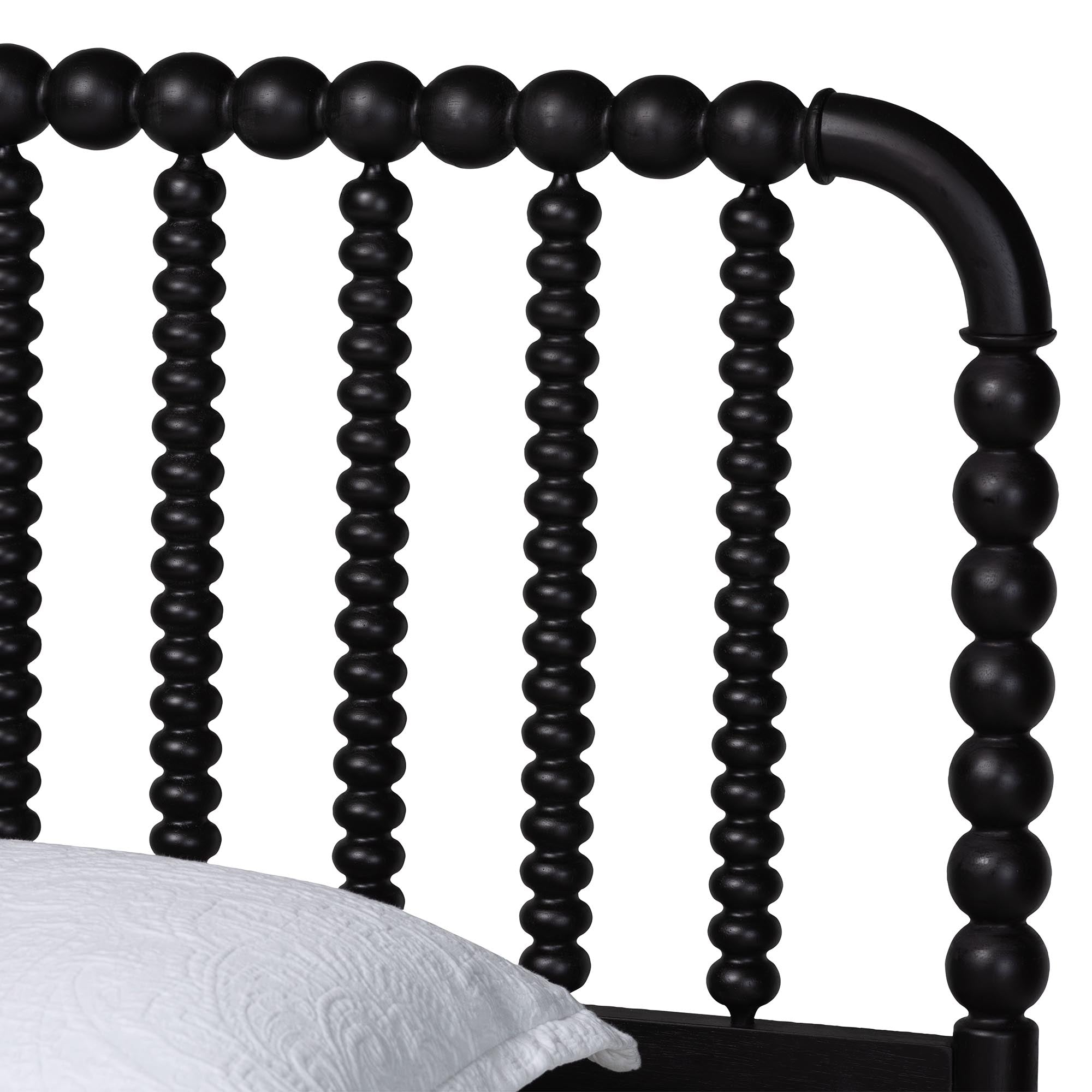 Lucera Mid-Century 4-Piece Bobbin Bedroom Set