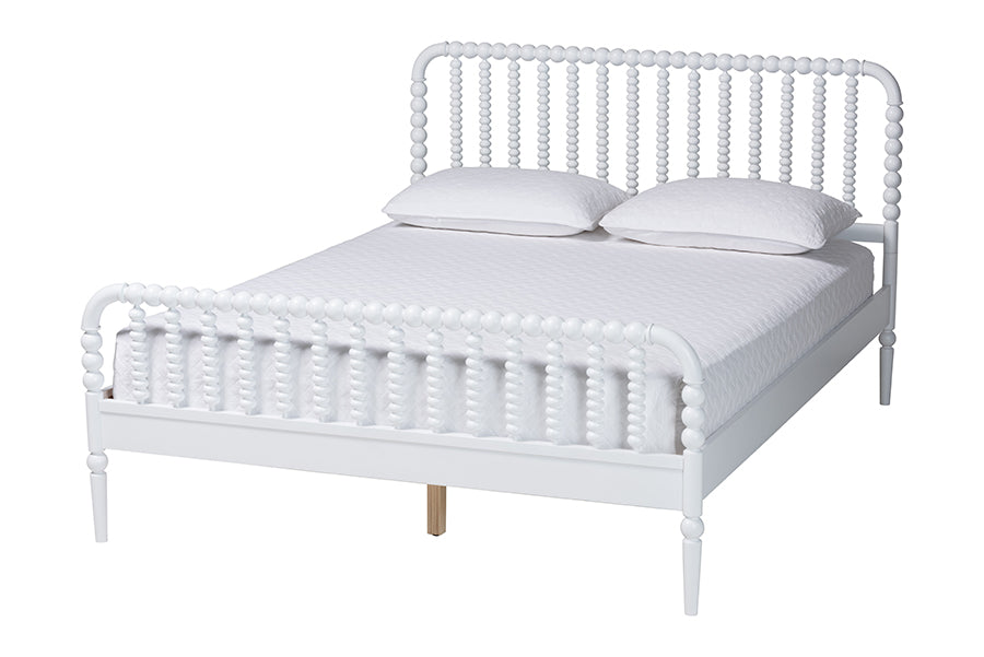 Lucera Mid-Century Bobbin Bed