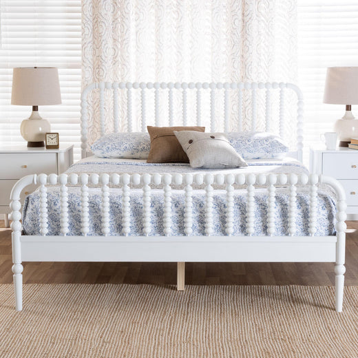 Lucera Mid-Century Bobbin Bed