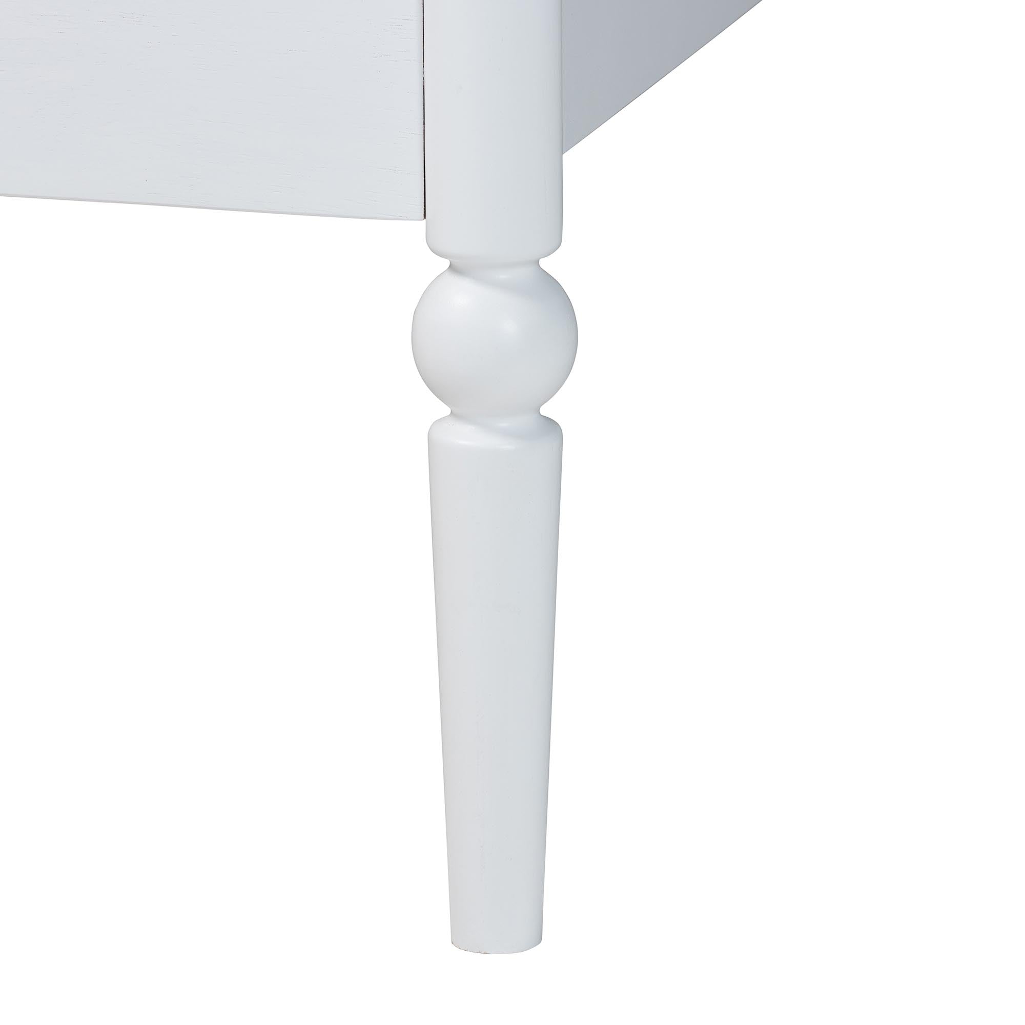 Lucera Mid-Century 4-Piece Bobbin Bedroom Set