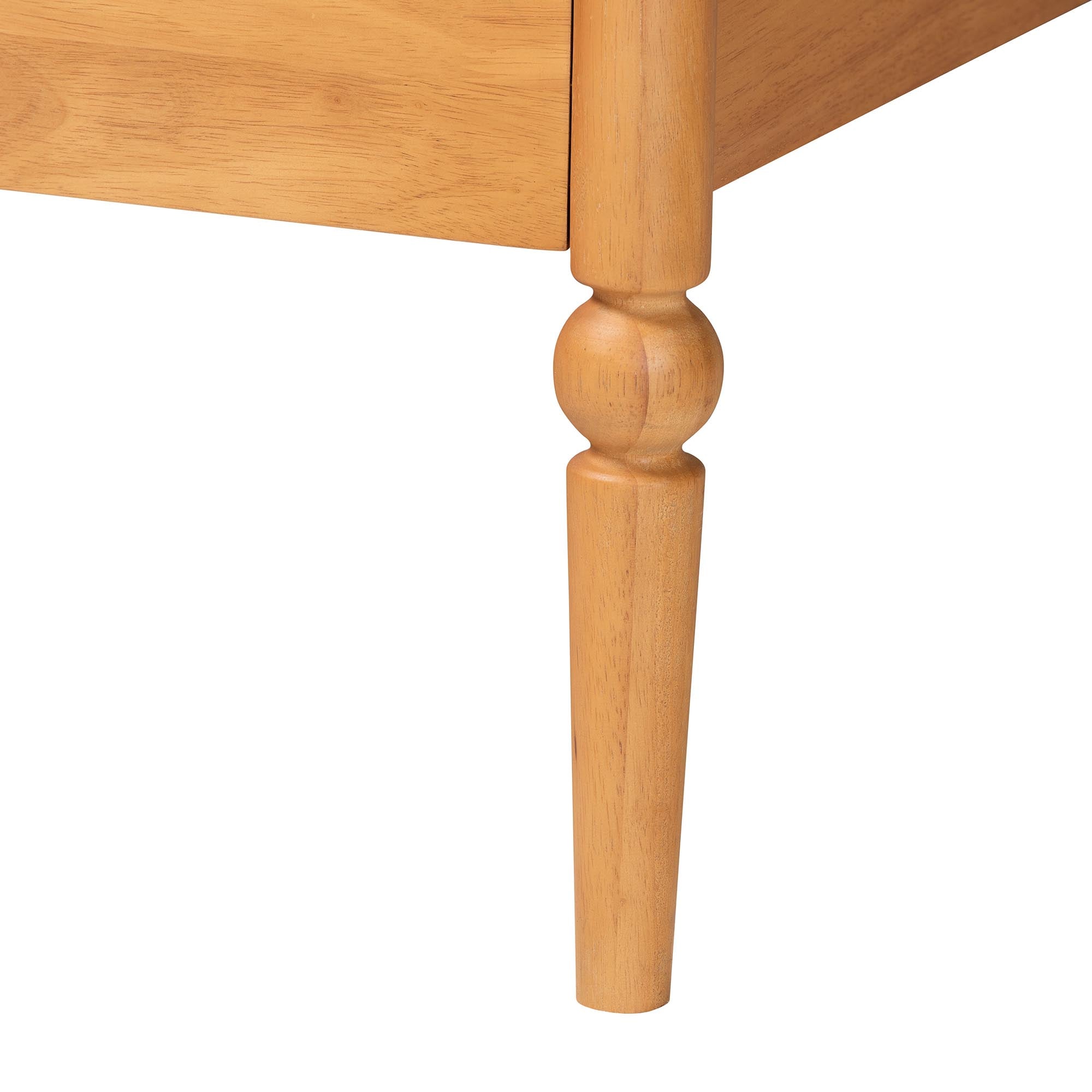 Lucera Mid-Century 4-Piece Bobbin Bedroom Set