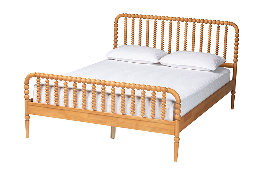 Lucera Mid-Century Bobbin Bed