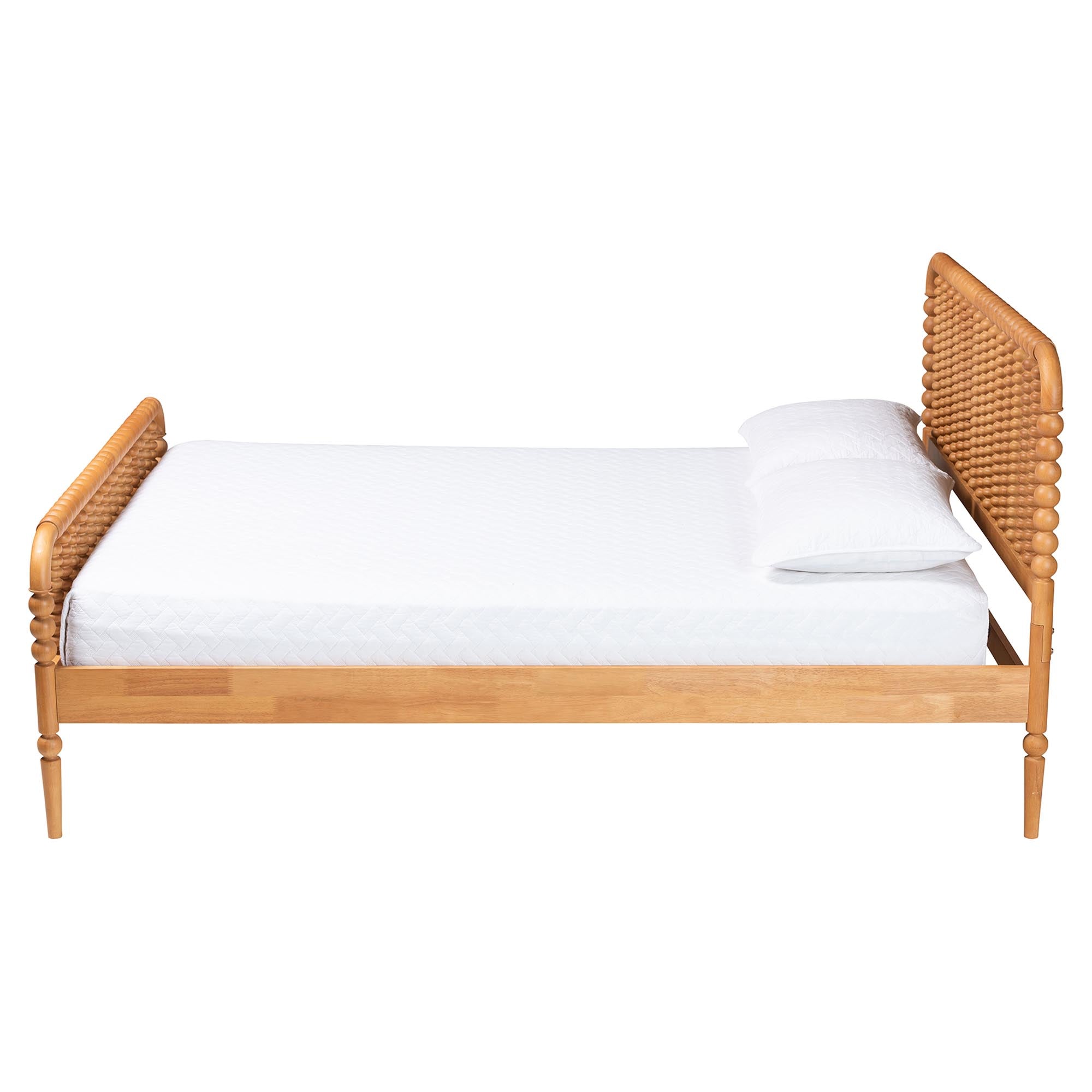 Lucera Mid-Century Bobbin Bed