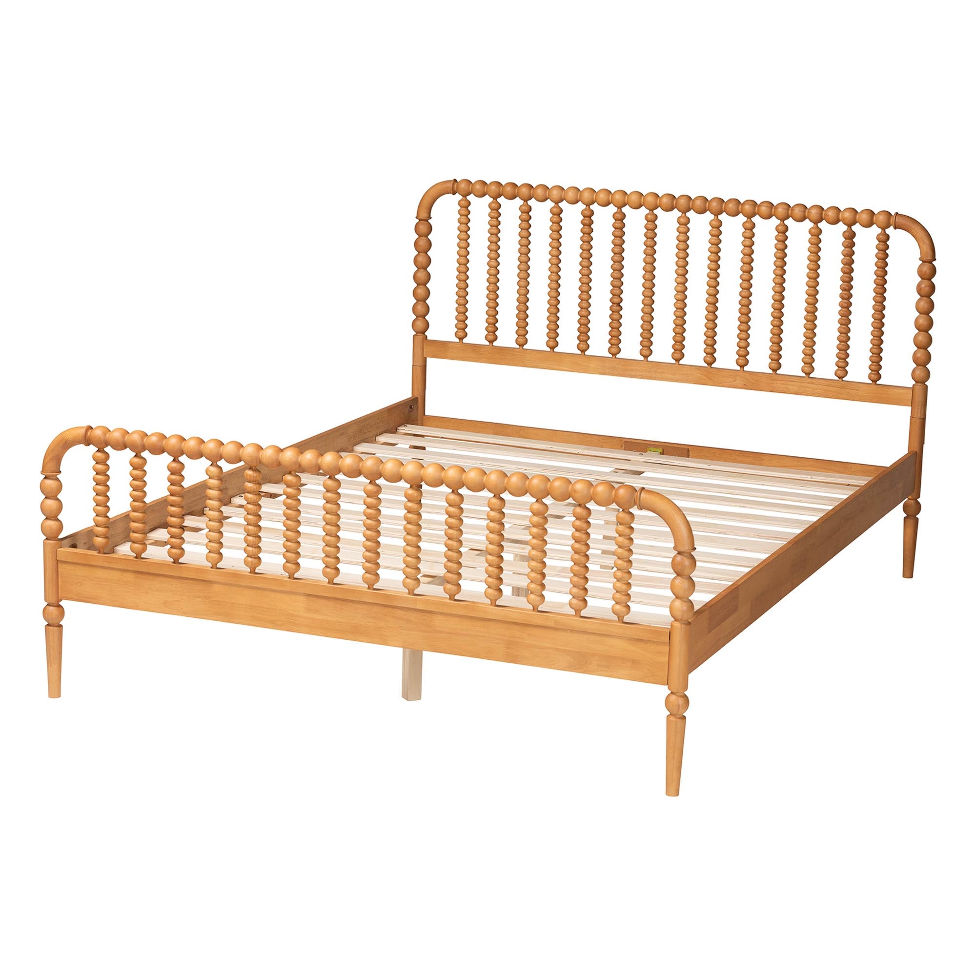Lucera Mid-Century Bobbin Bed