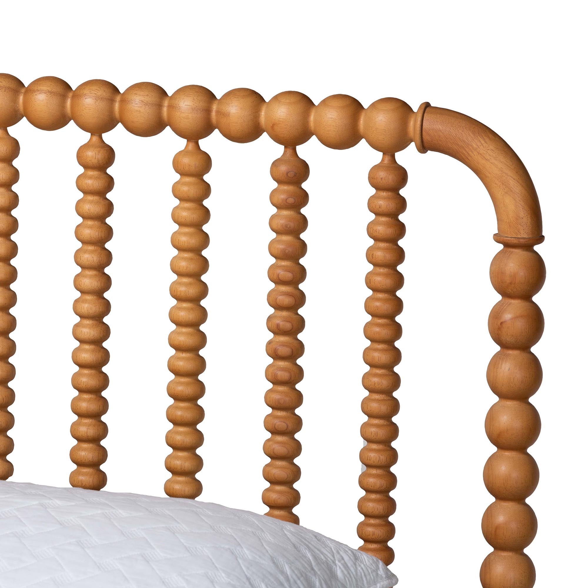 Lucera Mid-Century Bobbin Bed