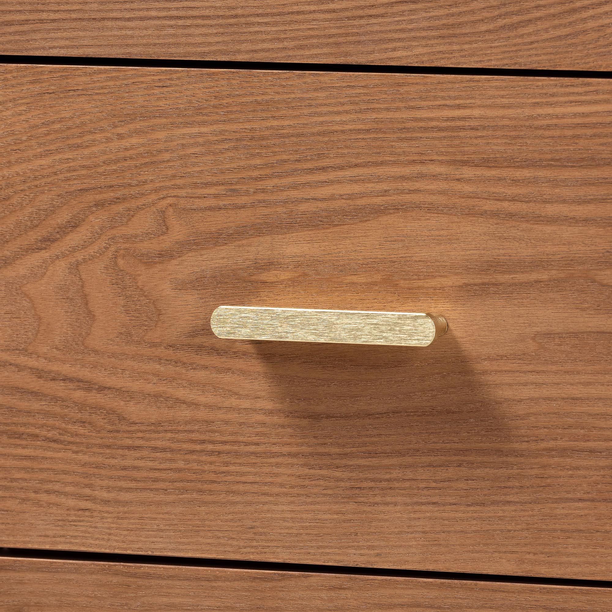 Mandolin Mid-Century Ash Wood 6-Drawer Dresser