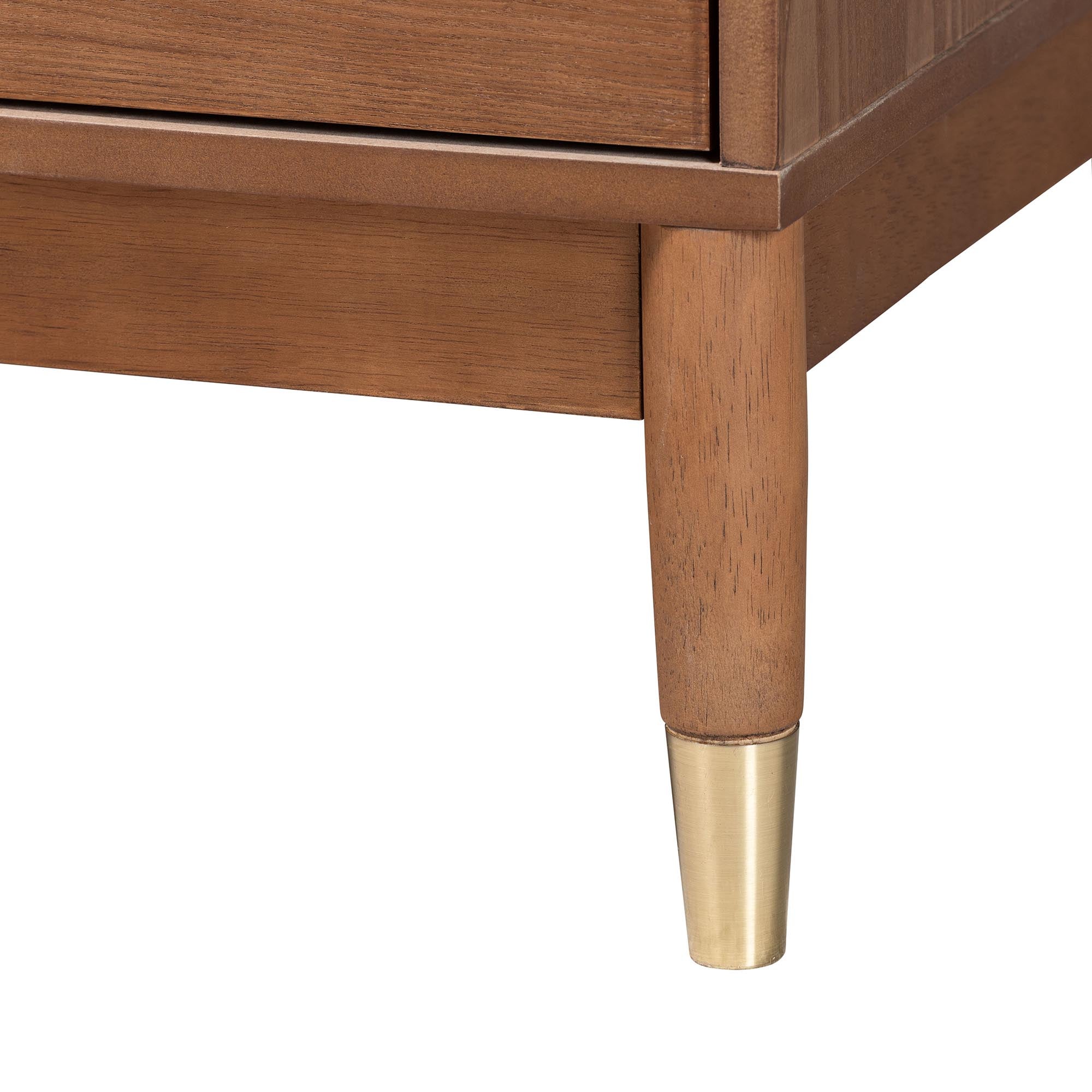 Mandolin Mid-Century Ash Wood 6-Drawer Dresser