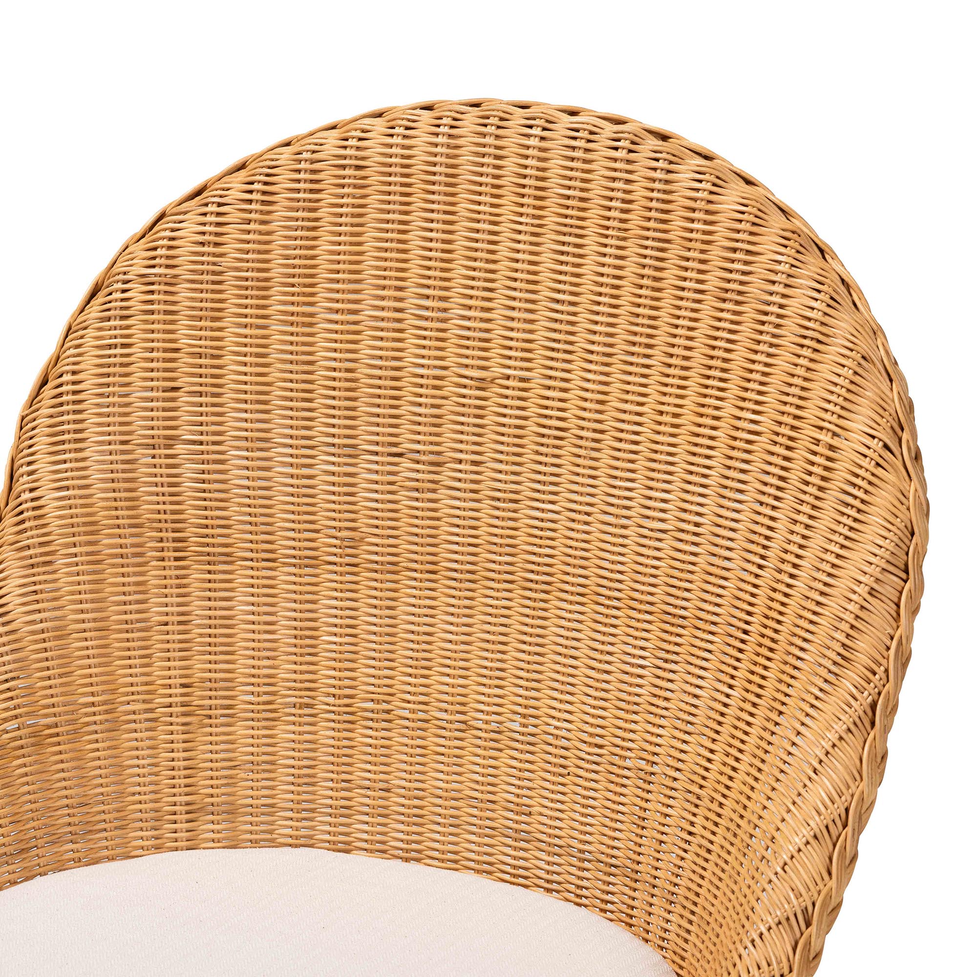 bali & pari Willy 5-Piece Rattan Dining Set - Round Wicker Table with Pedestal Base and 4 Side Chairs, Handwoven Boho Coastal Style for Dining, Kitchen or Sun Room, Light Honey