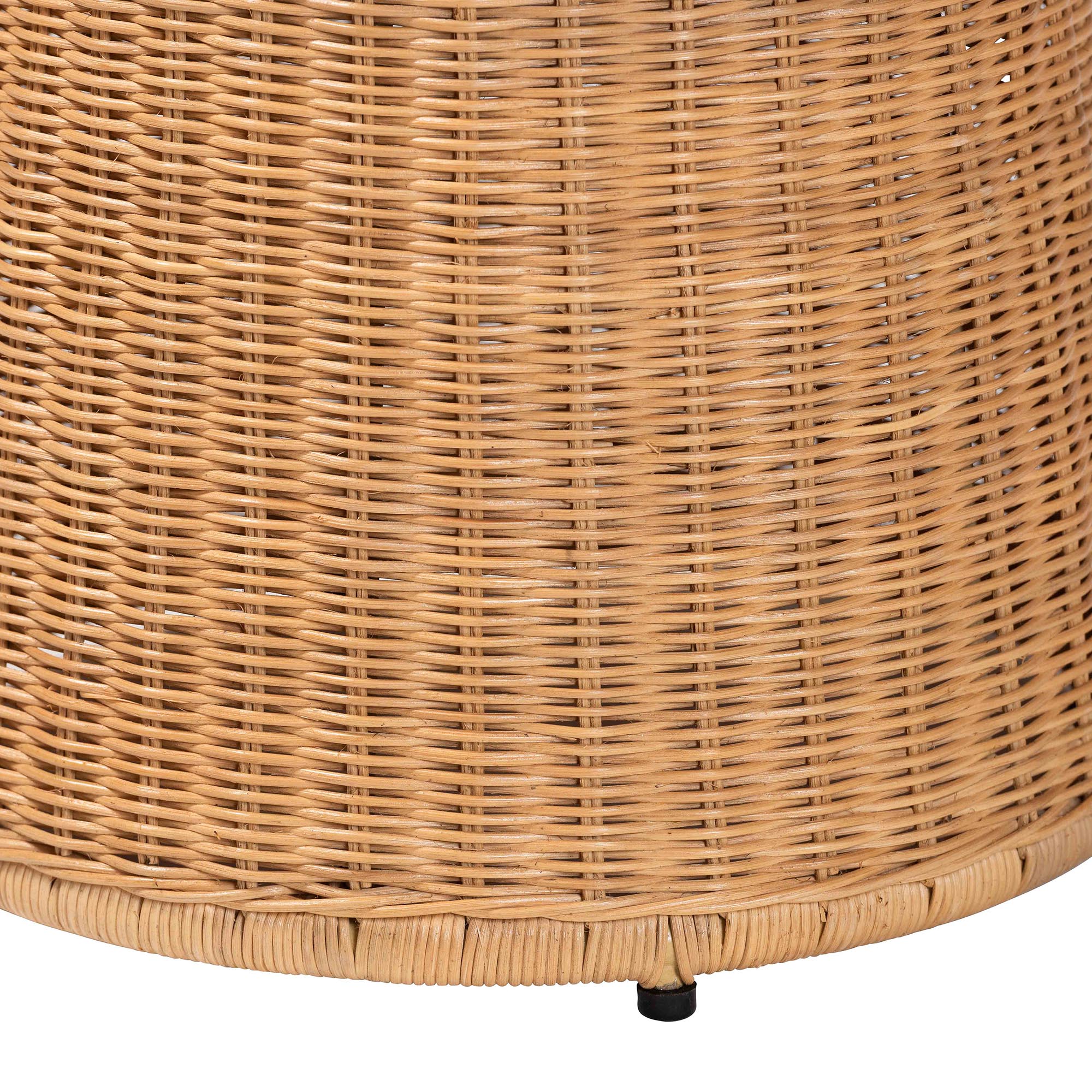 Bali & Pari Caroline Round Rattan End Table