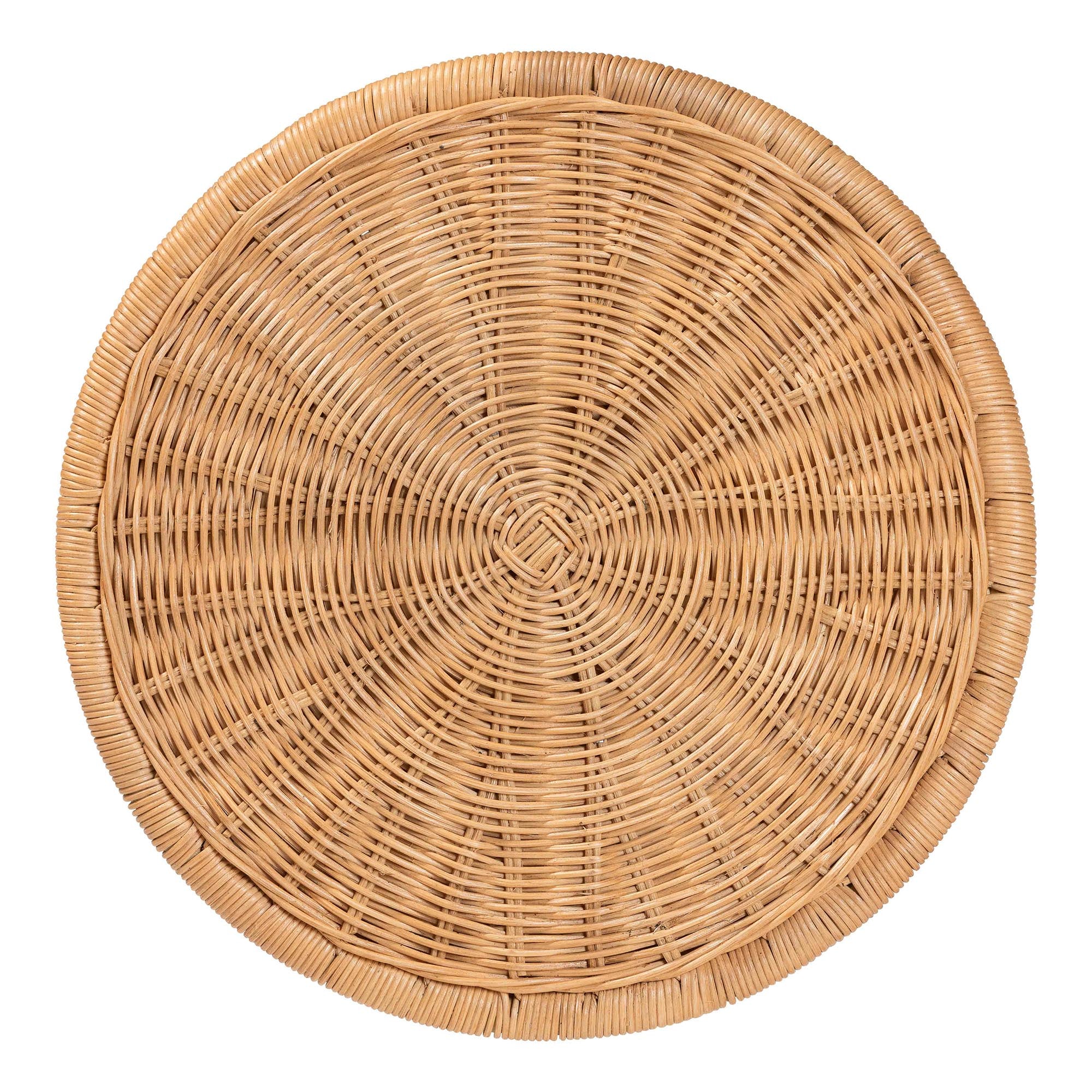 Bali & Pari Caroline Round Rattan End Table