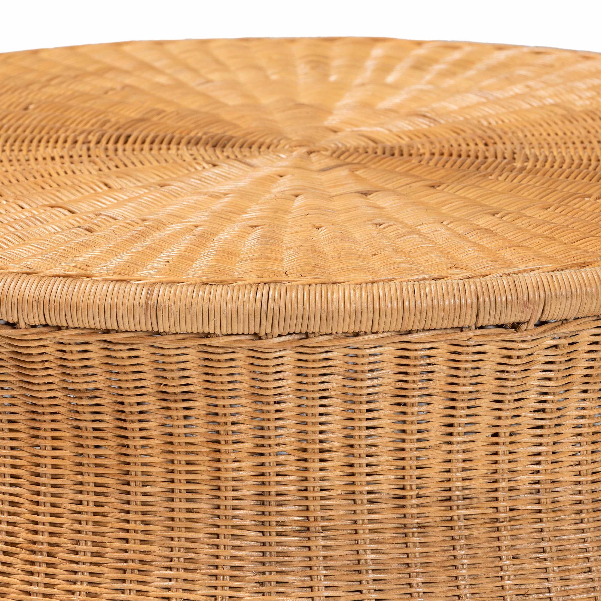 Bali & Pari Caroline Round Rattan Coffee Table