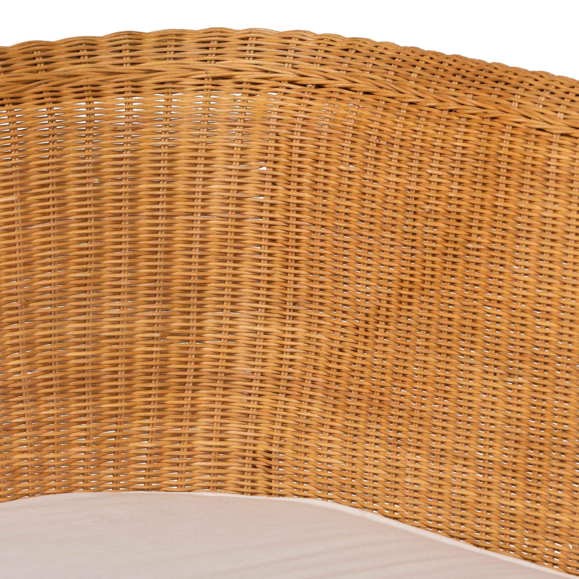 bali & pari Rashtin Bohemian Light Honey Rattan 3-Piece Dining Nook Set