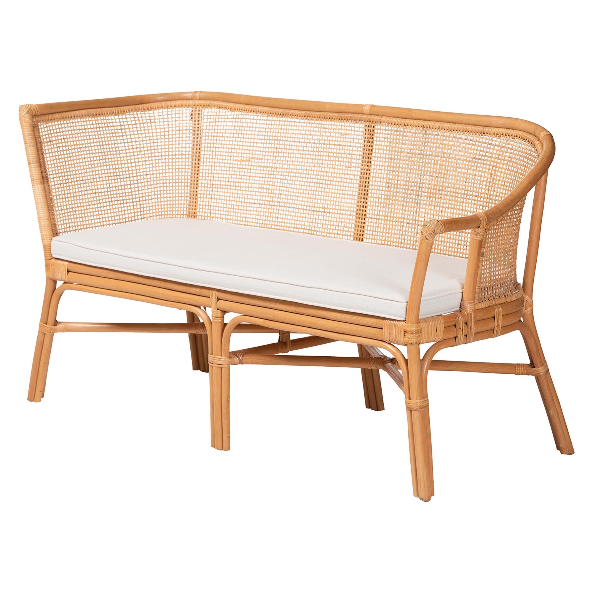 Bali & Pari Aara 3-Piece Rattan Dining Nook Set