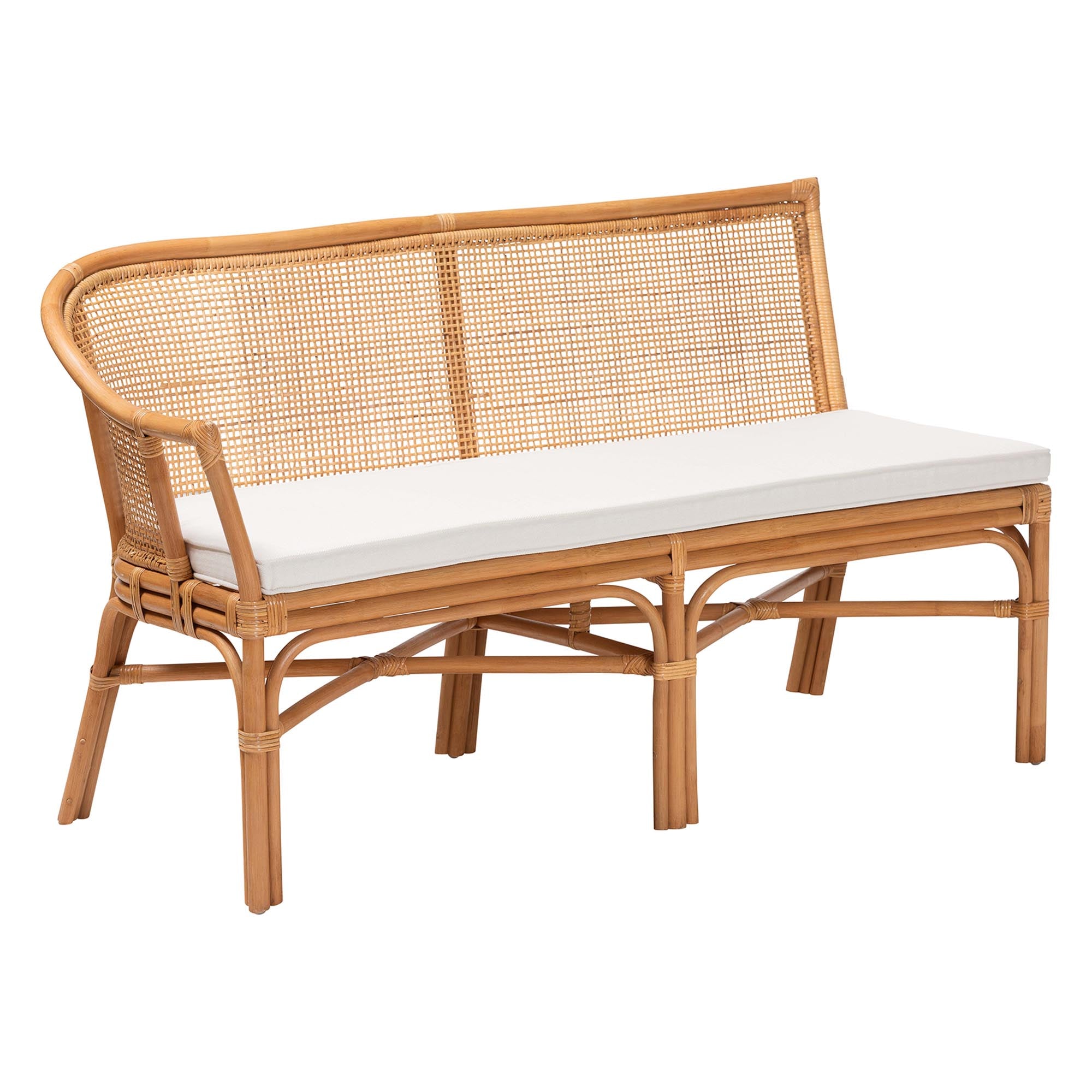 Bali & Pari Adede 2-Piece Rattan Corner Bench Set