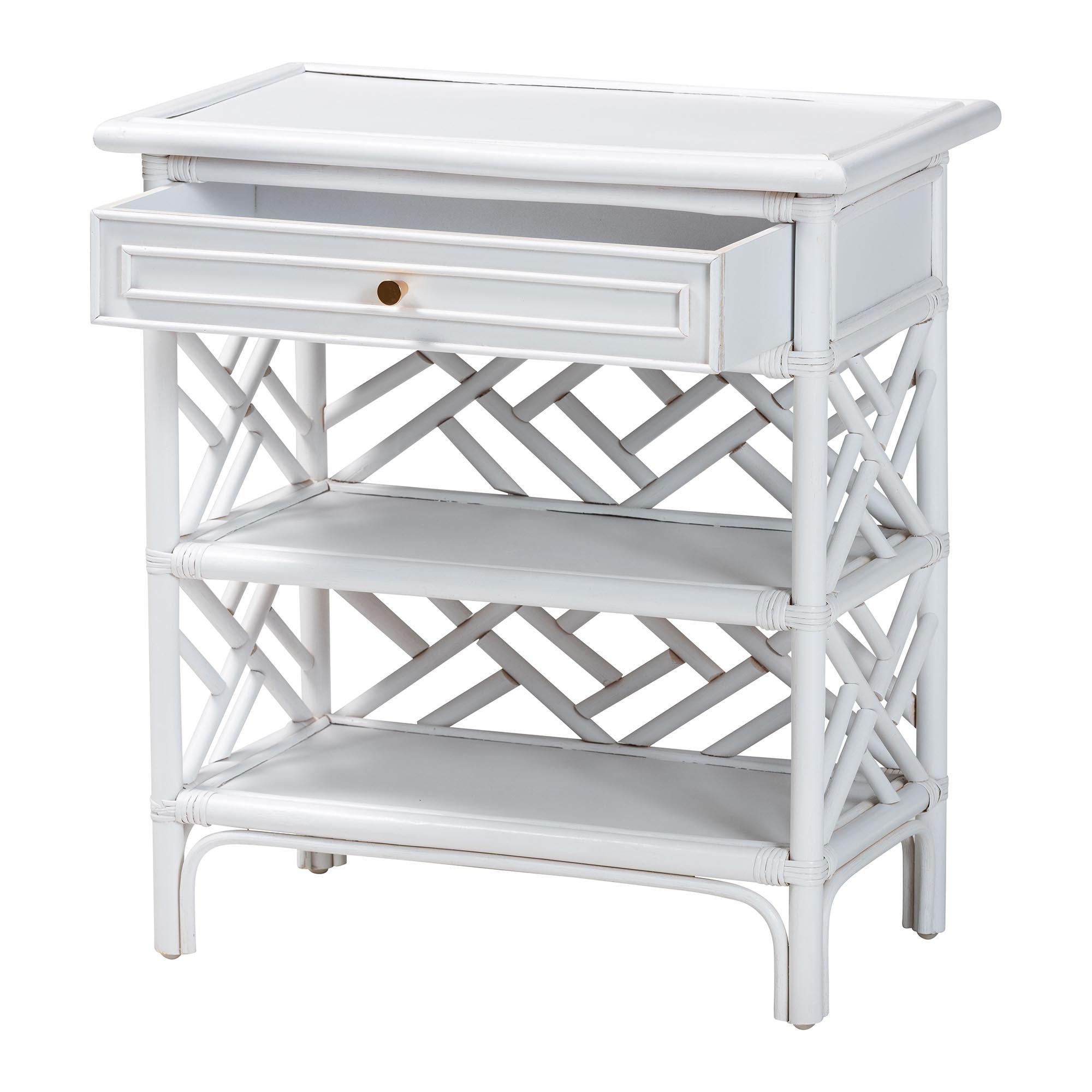 Bali & Pari Tiaret Rattan Nightstand