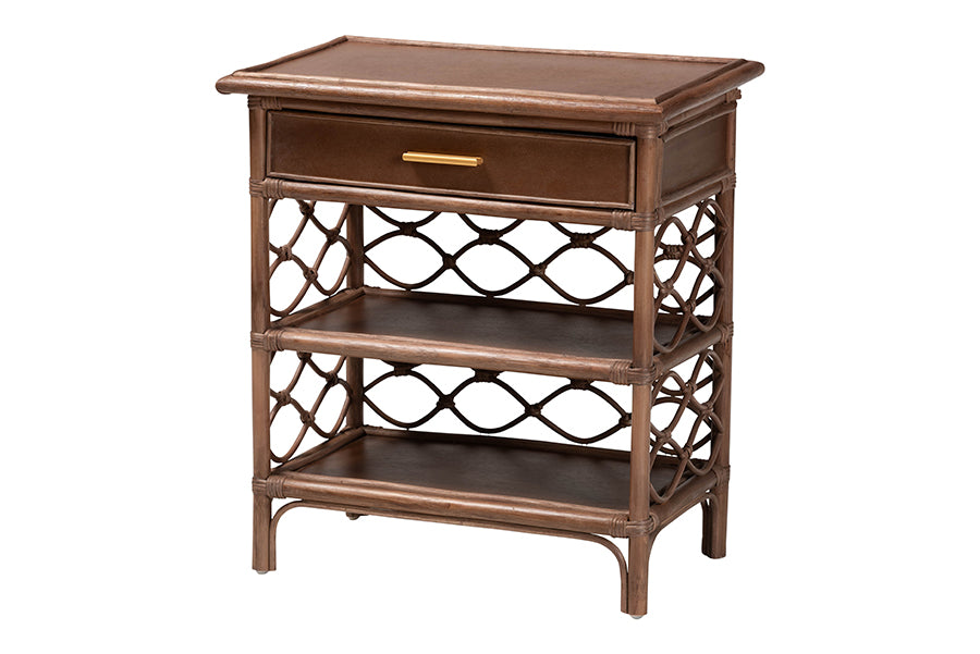 Bali & Pari Akane Rattan Nightstand