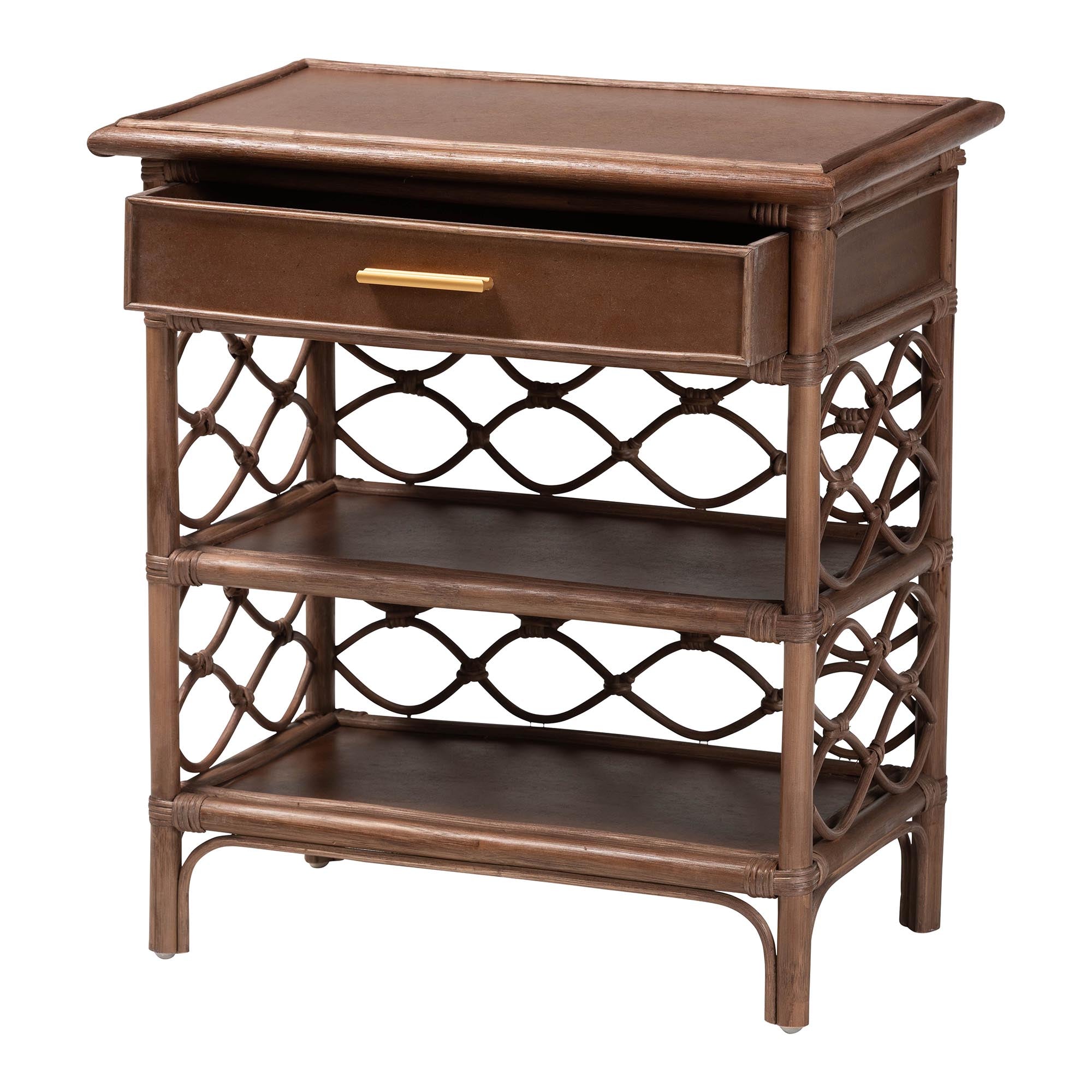 Bali & Pari Akane Rattan Nightstand