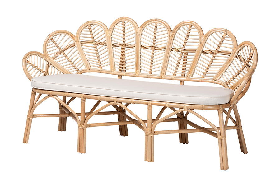 Bali & Pari Eliava Rattan Accent Bench